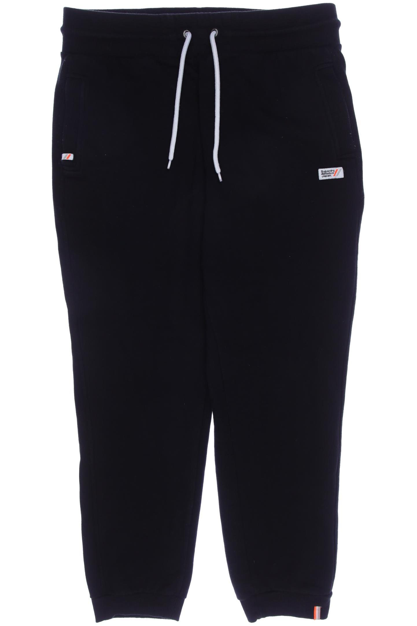 

Superdry Herren Stoffhose, schwarz, Gr. 0