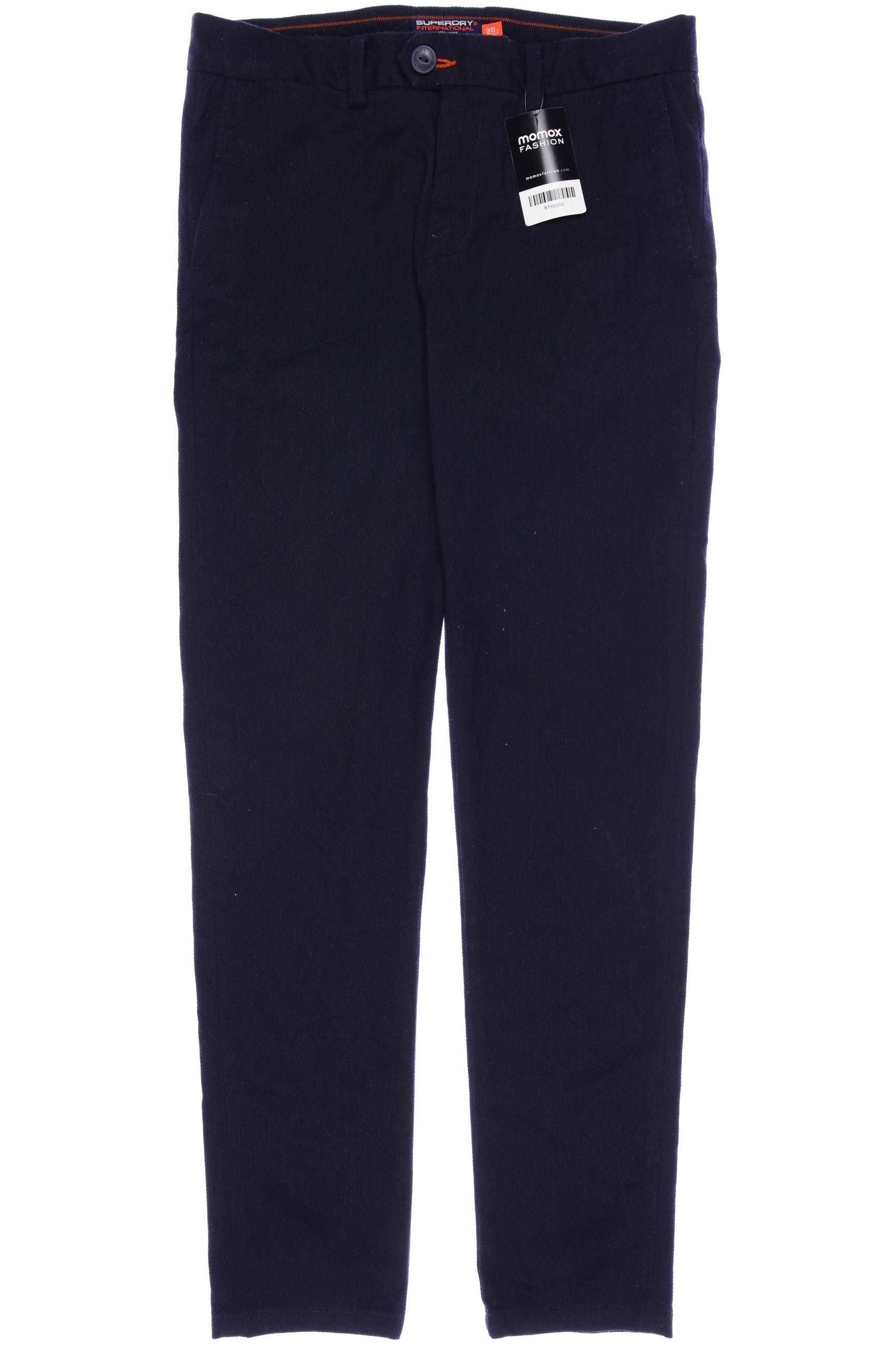 

Superdry Herren Stoffhose, marineblau, Gr. 30