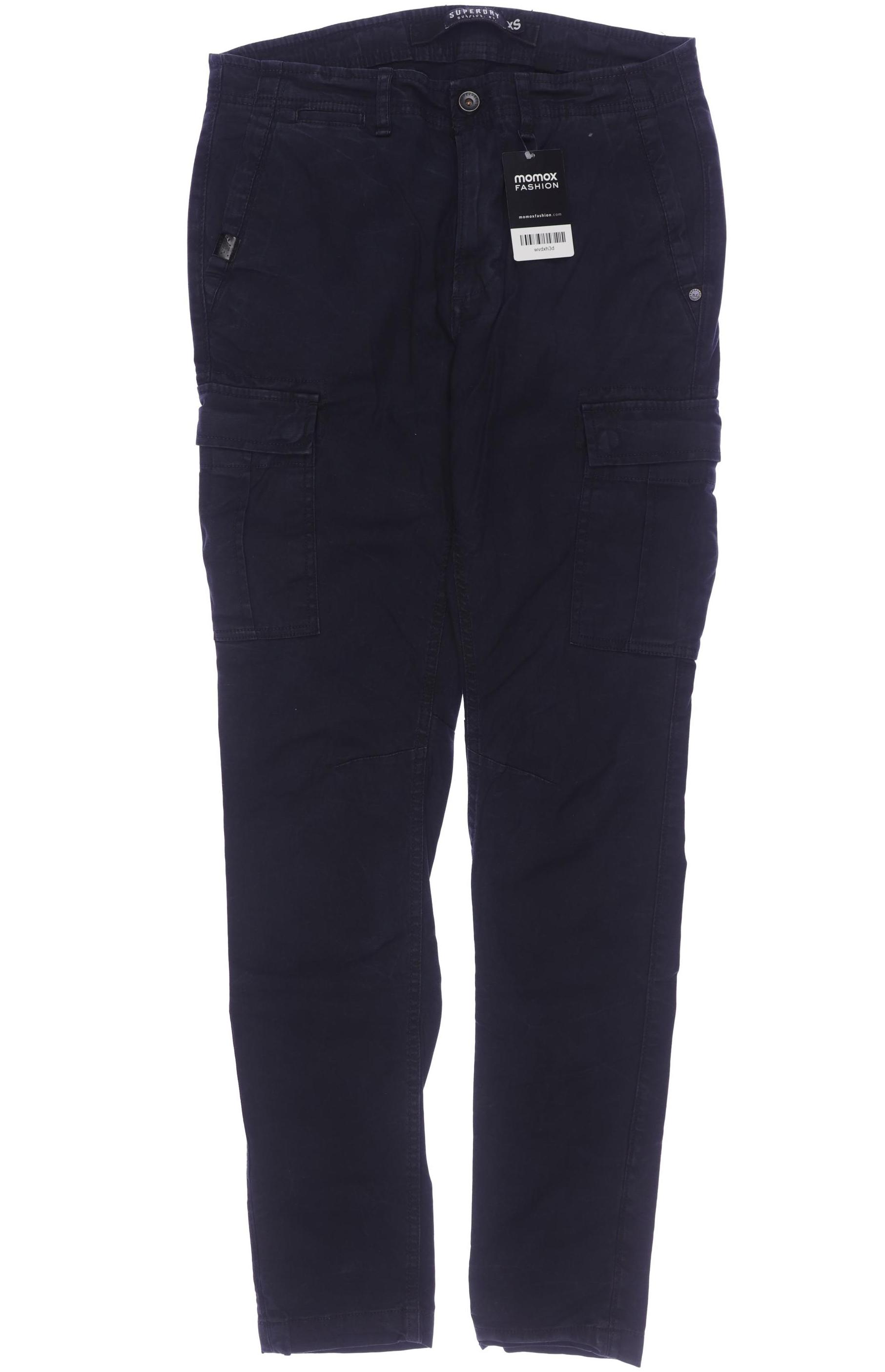 

Superdry Herren Stoffhose, marineblau, Gr. 0