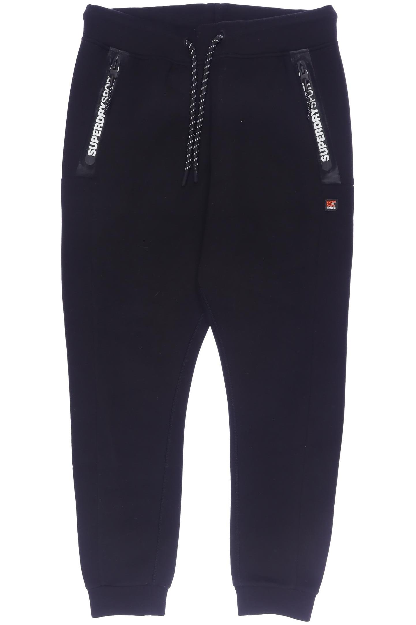 

Superdry Herren Stoffhose, schwarz, Gr. 0