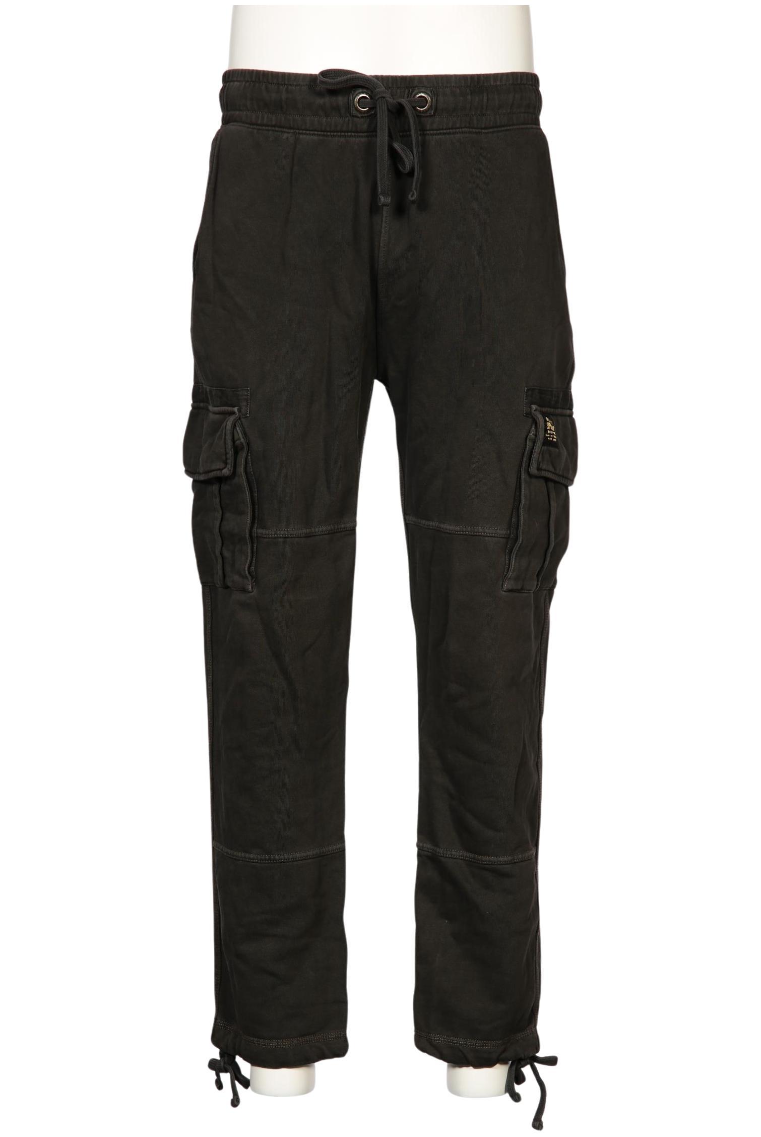 

Superdry Herren Stoffhose, schwarz, Gr. 0