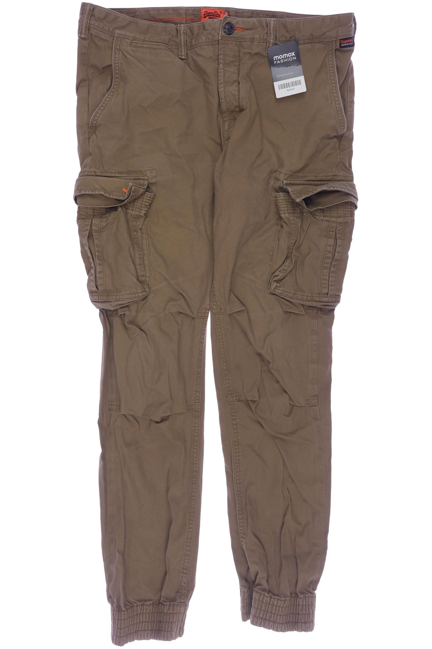 

Superdry Herren Stoffhose, braun, Gr. 0