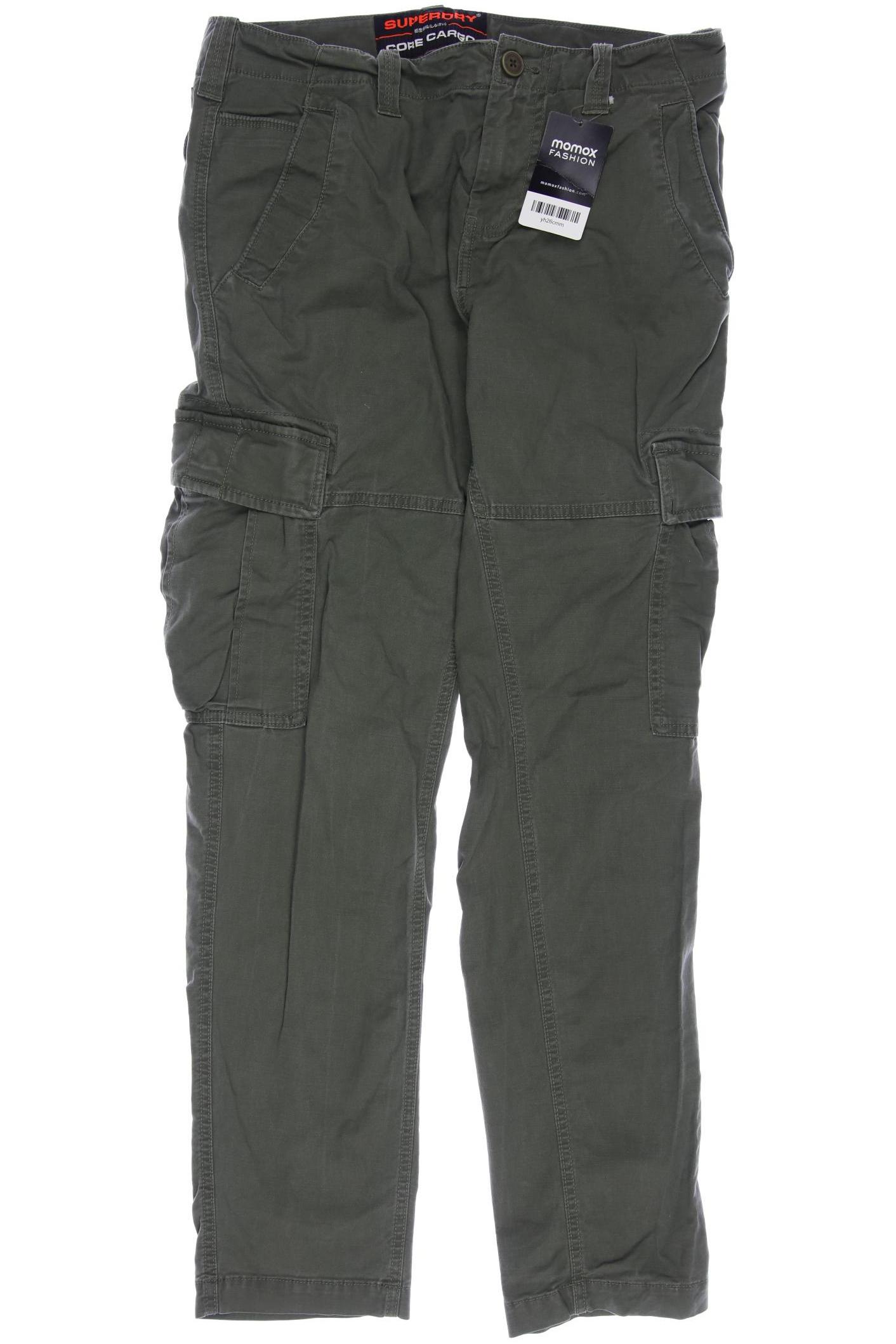 

Superdry Herren Stoffhose, grün, Gr. 31