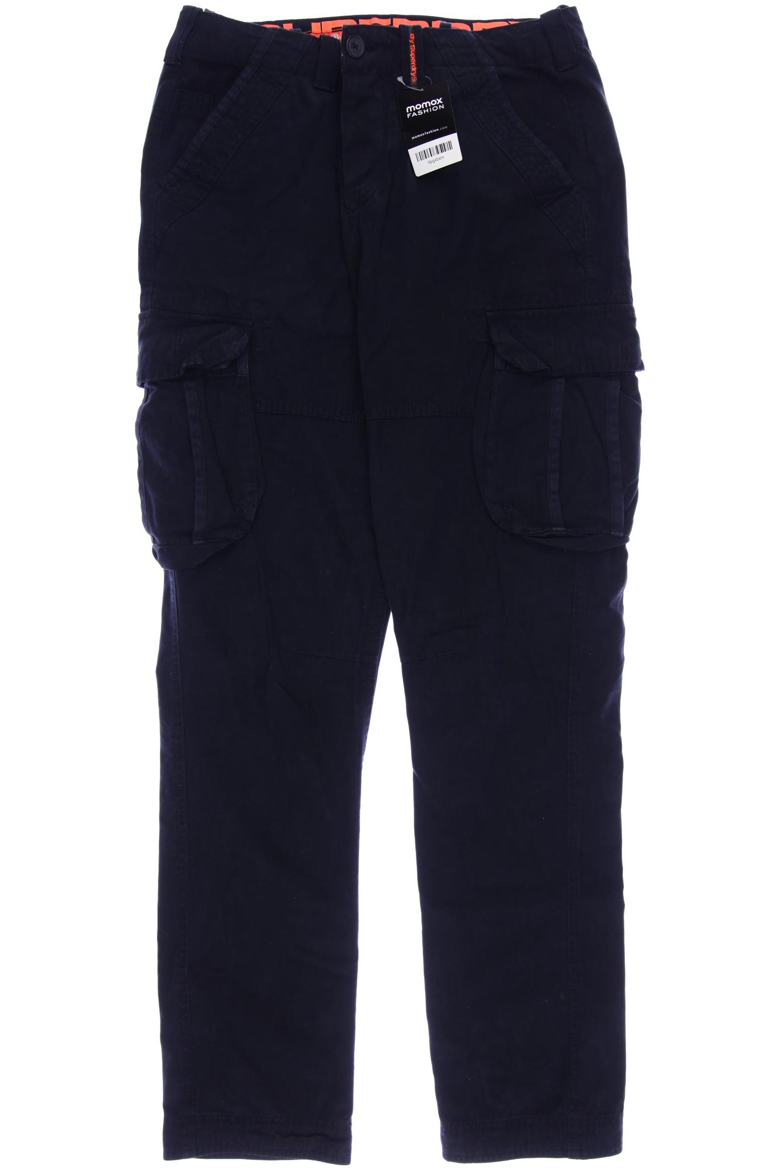 

Superdry Herren Stoffhose, marineblau