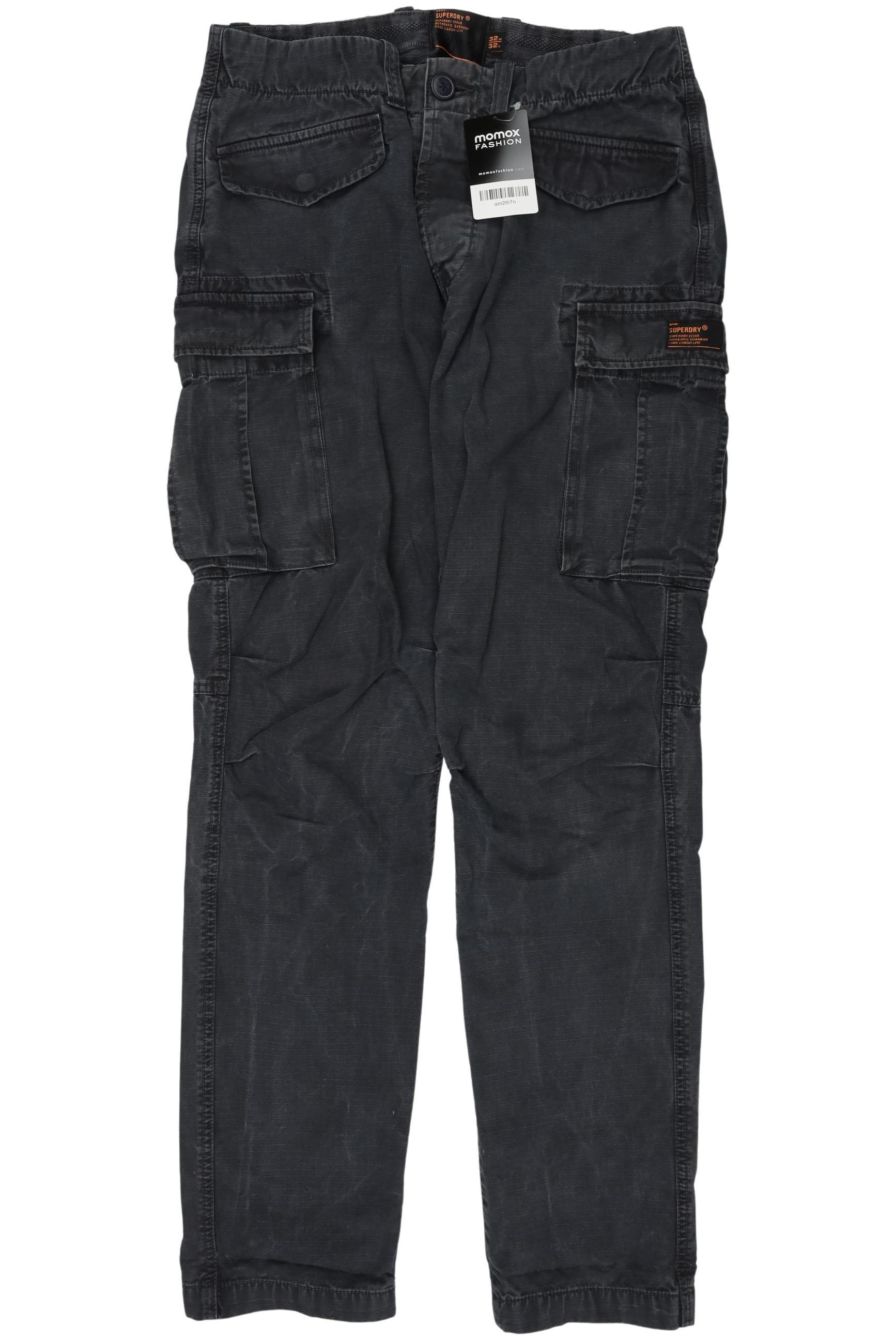 

Superdry Herren Stoffhose, grau, Gr. 32