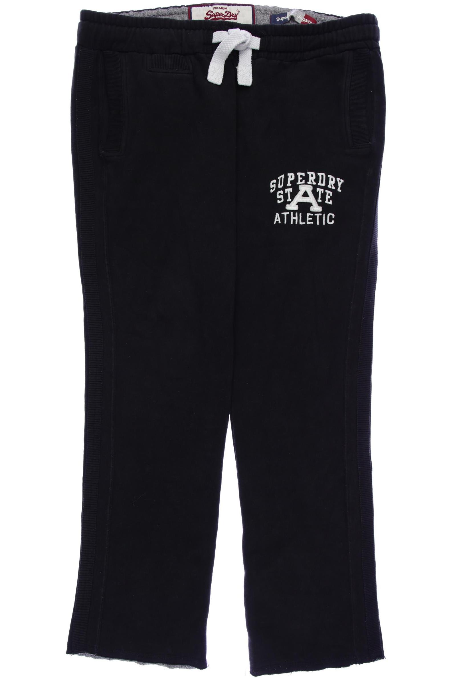 

Superdry Herren Stoffhose, schwarz, Gr. 0
