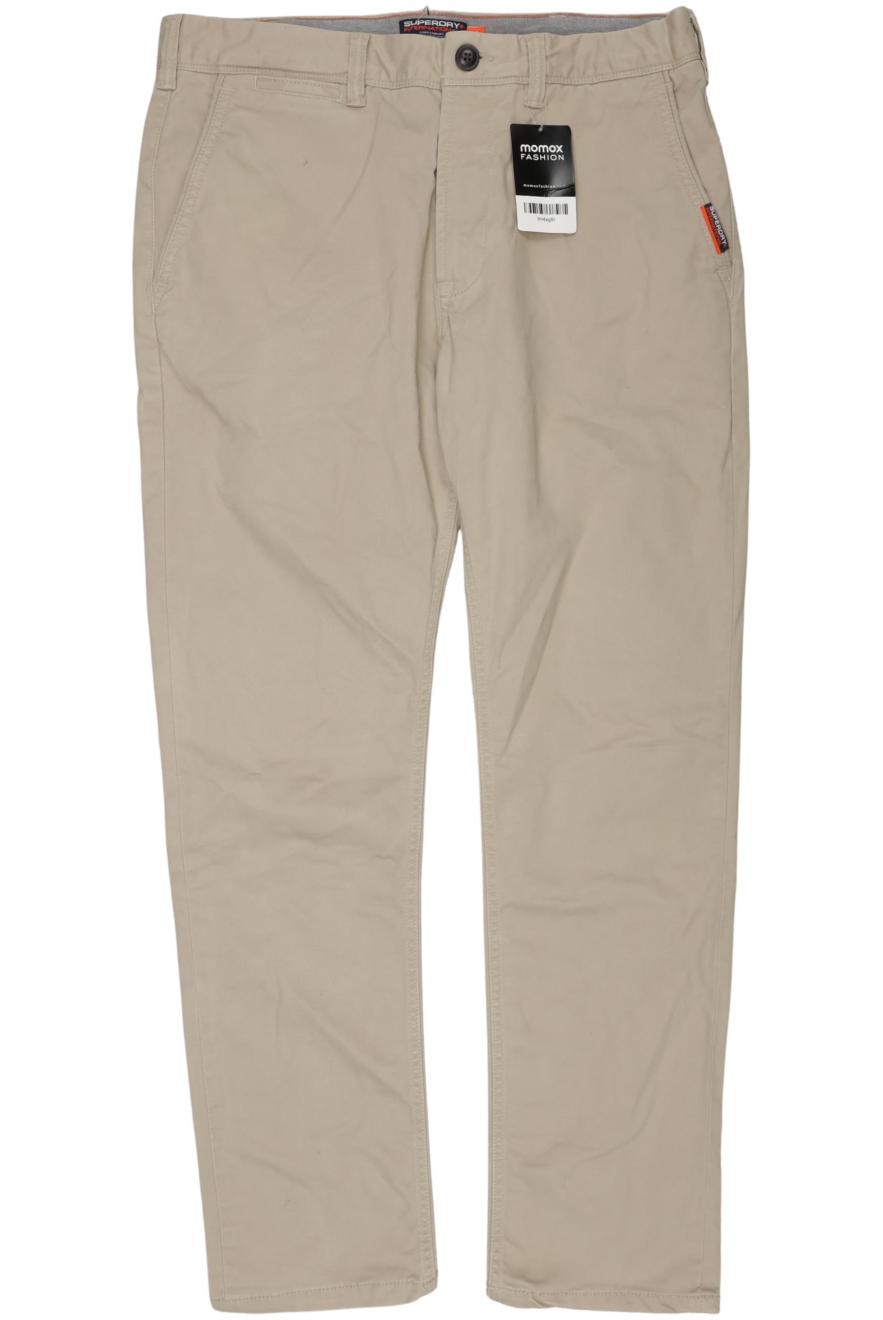 

Superdry Herren Stoffhose, beige, Gr. 34