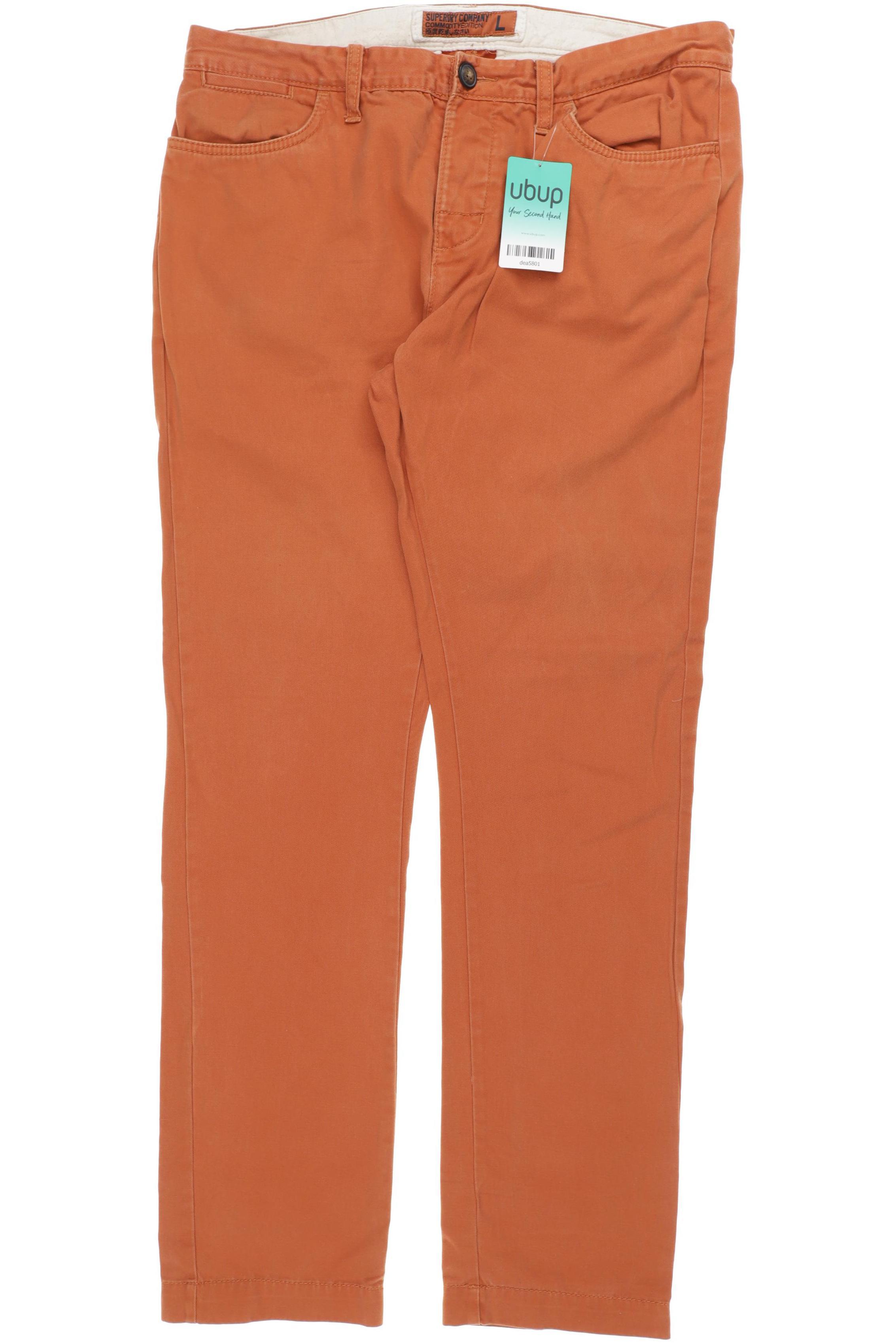 Thumbnail - Superdry Herren Stoffhose, orange, Gr.