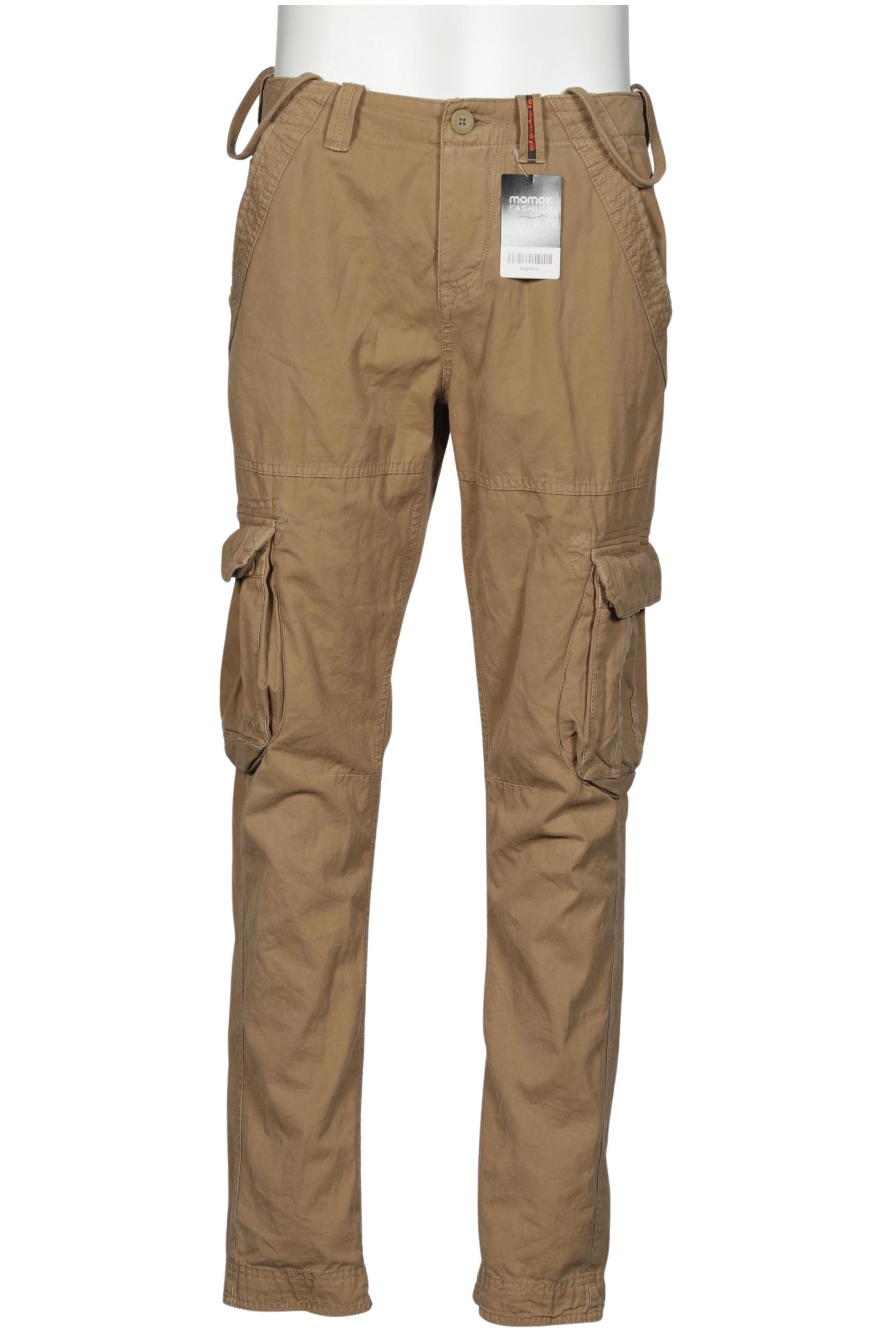 

Superdry Herren Stoffhose, beige, Gr. 0