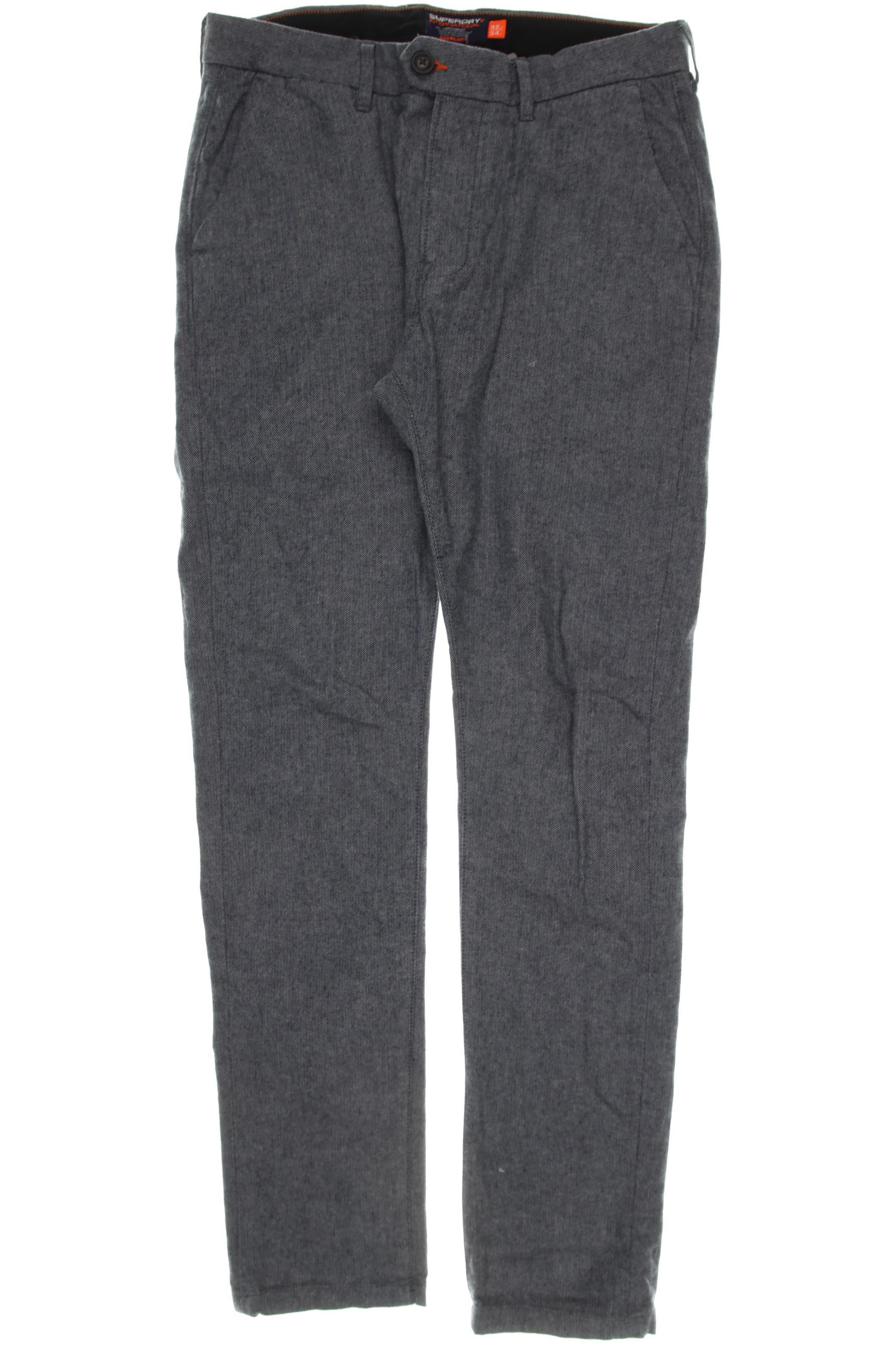 

Superdry Herren Stoffhose, marineblau, Gr. 32