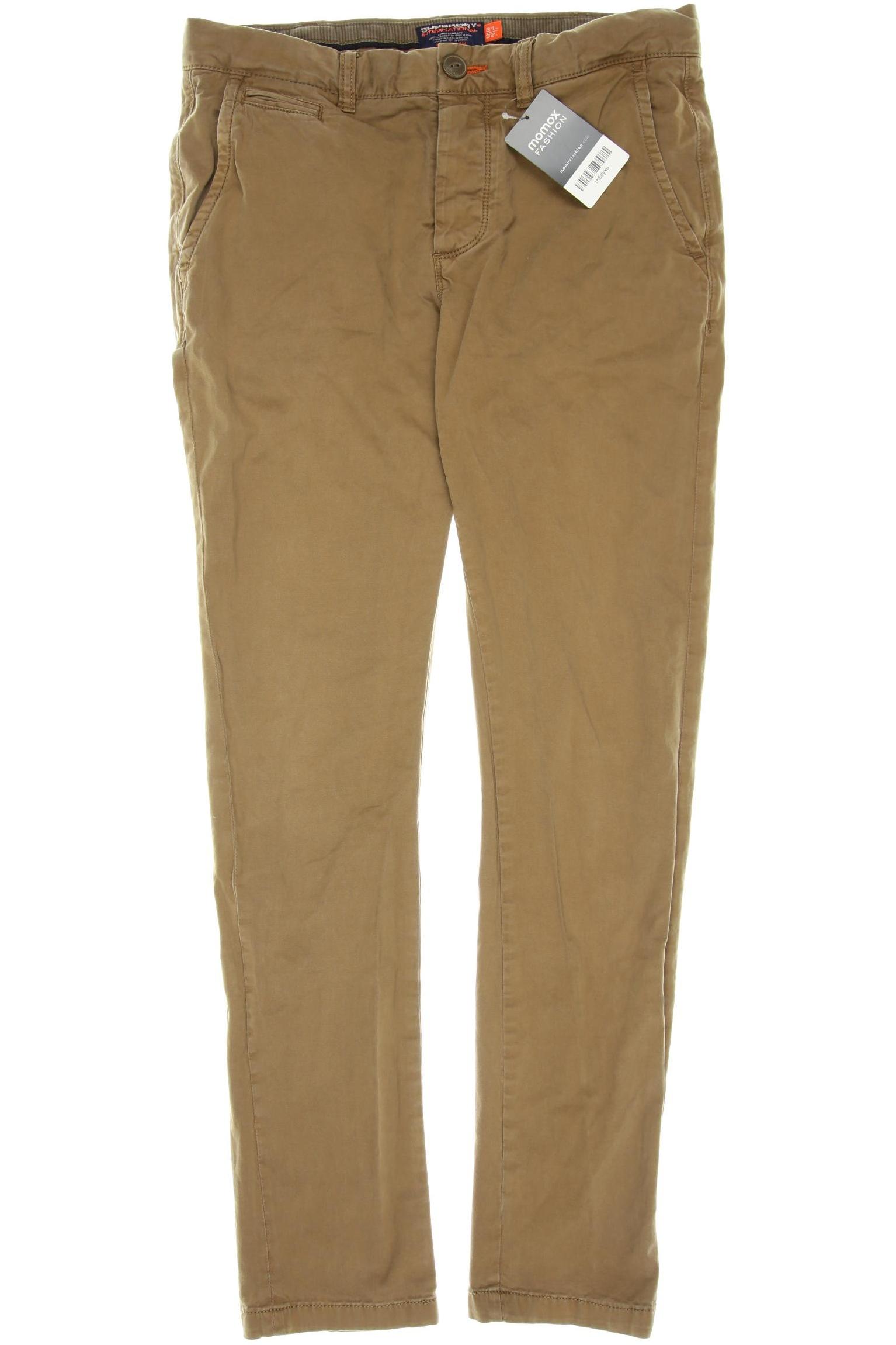 

Superdry Herren Stoffhose, braun, Gr. 31