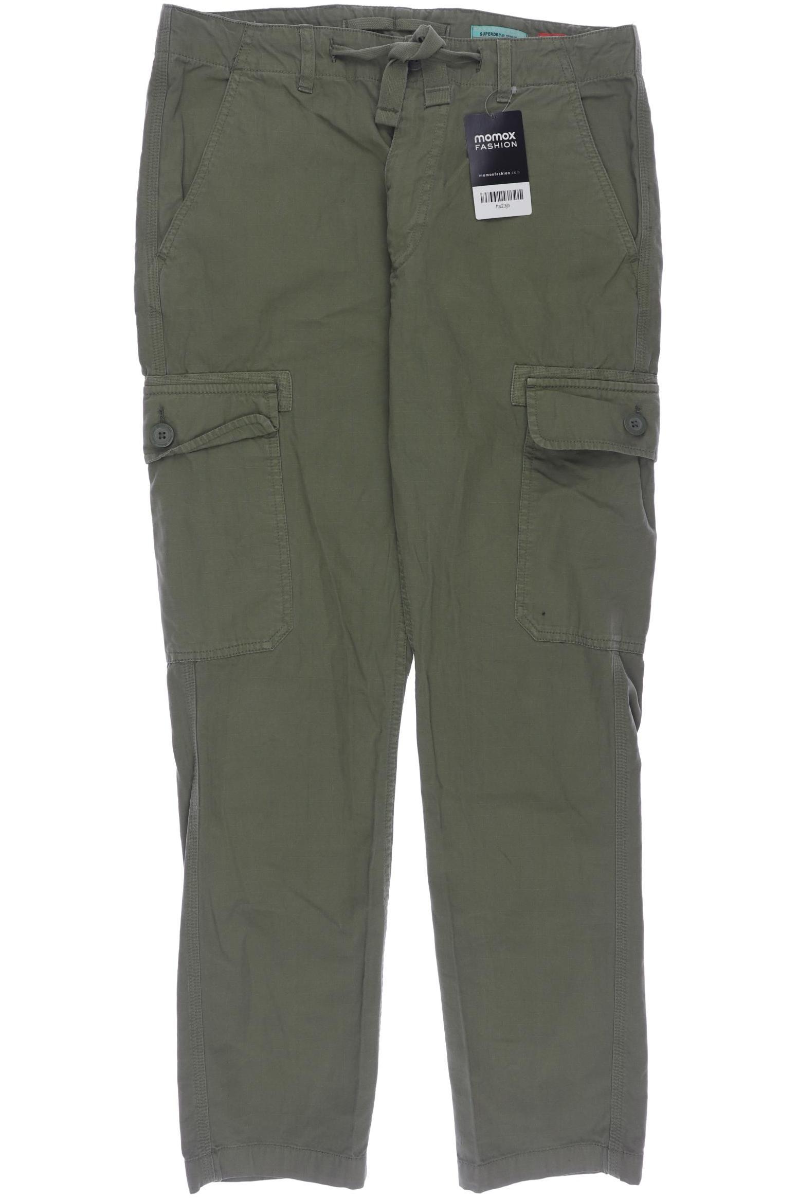 

Superdry Herren Stoffhose, grün, Gr. 30
