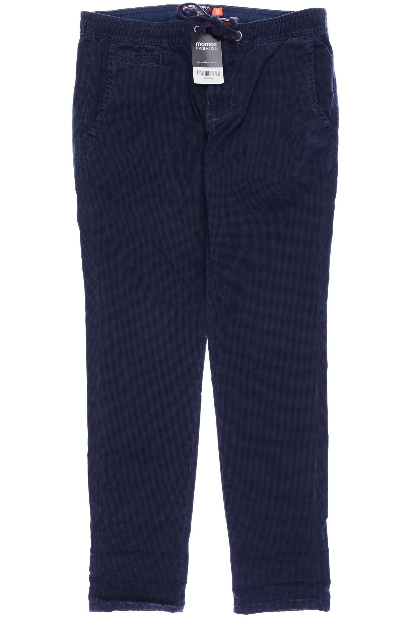 

Superdry Herren Stoffhose, marineblau