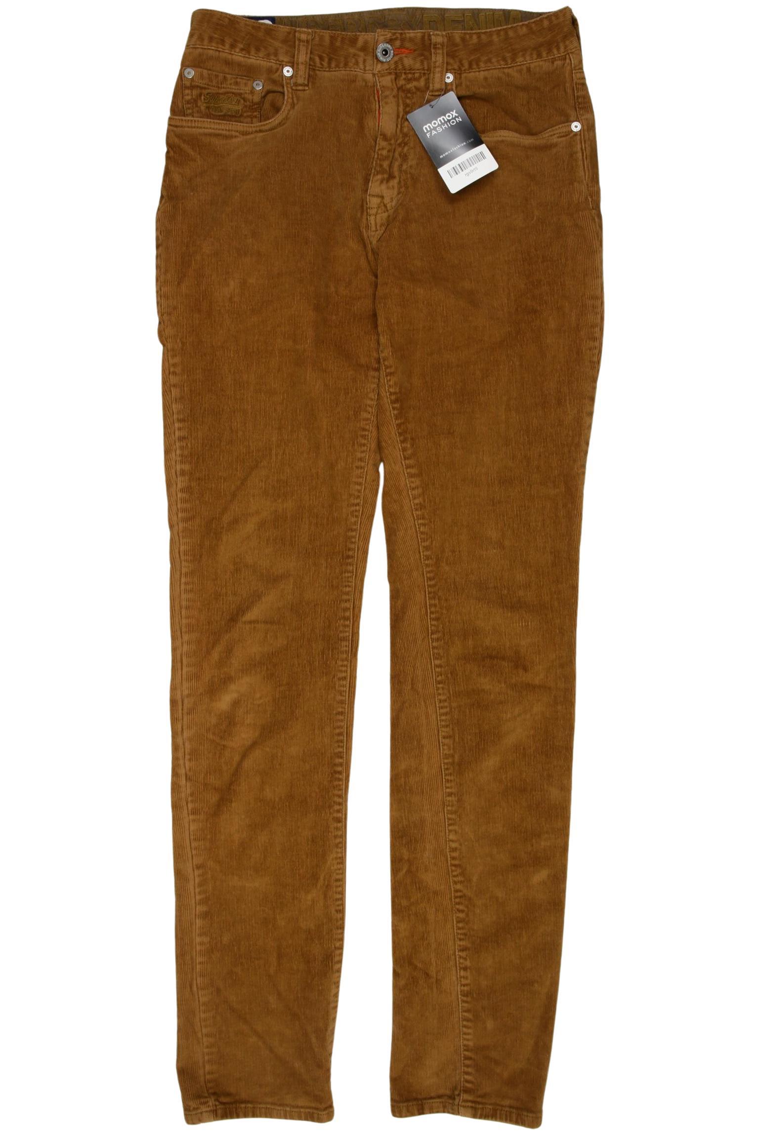 Thumbnail - Superdry Herren Stoffhose, braun, Gr. 28
