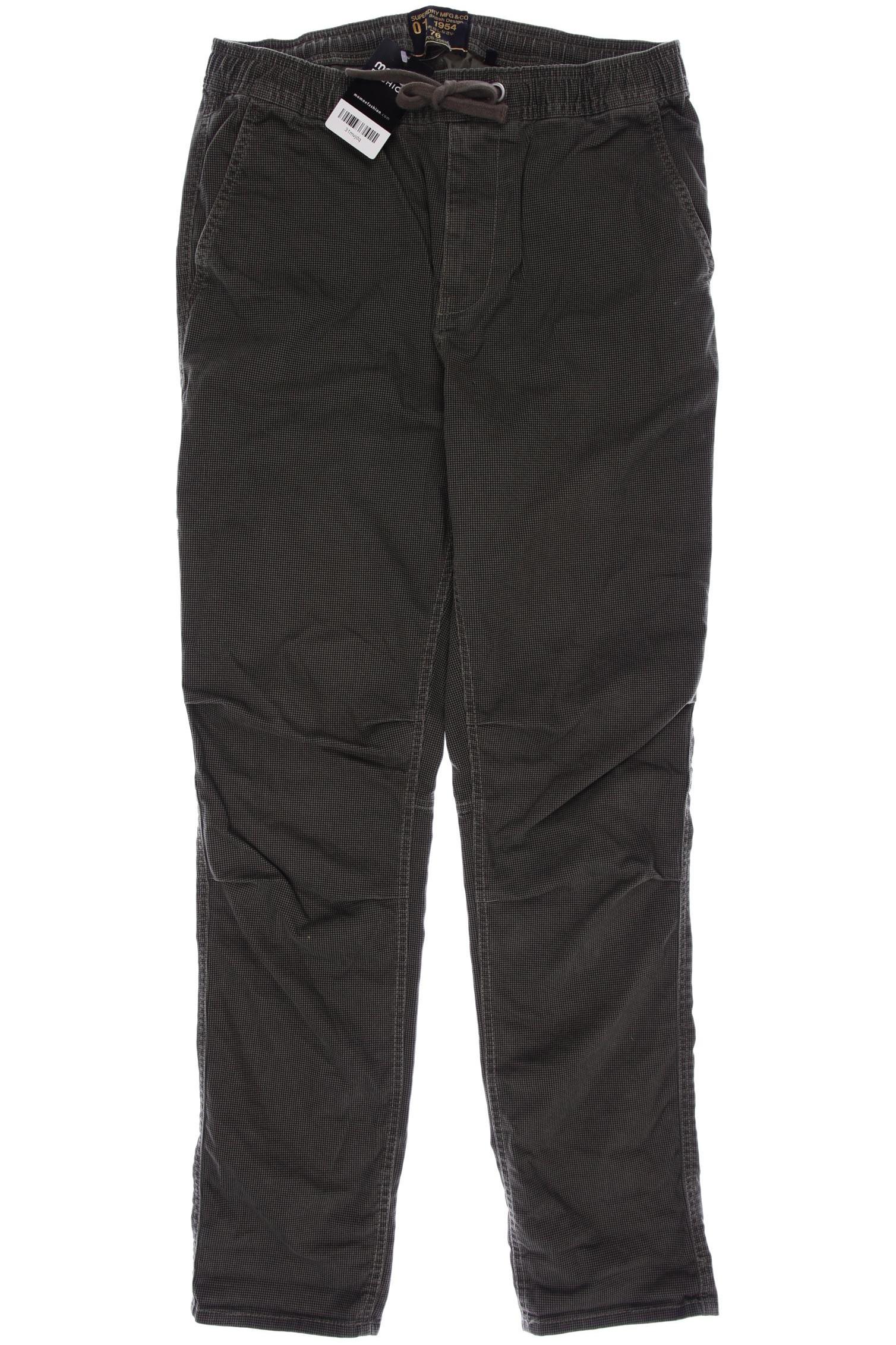 

Superdry Herren Stoffhose, grün, Gr. 0