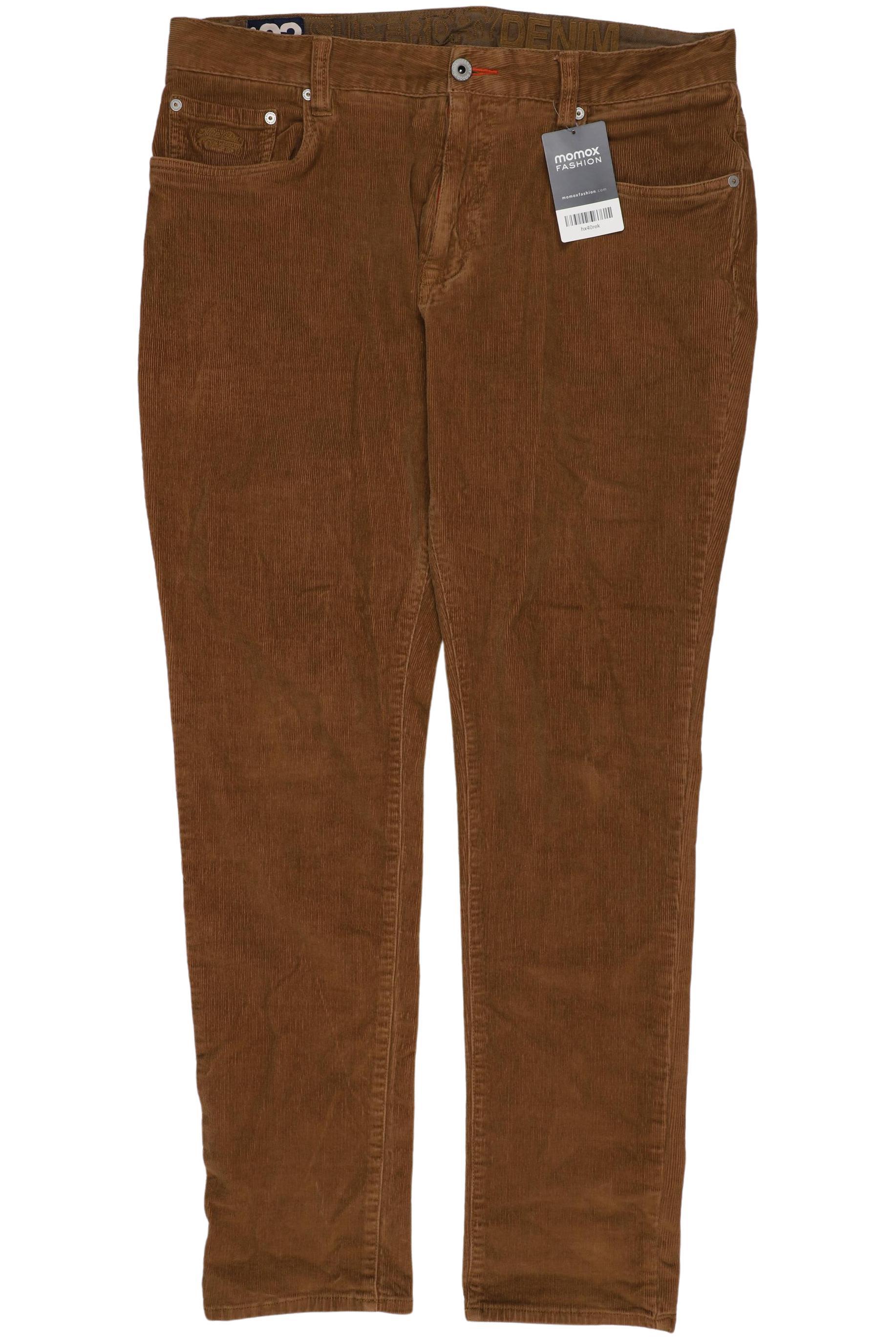 

Superdry Herren Stoffhose, braun, Gr. 52