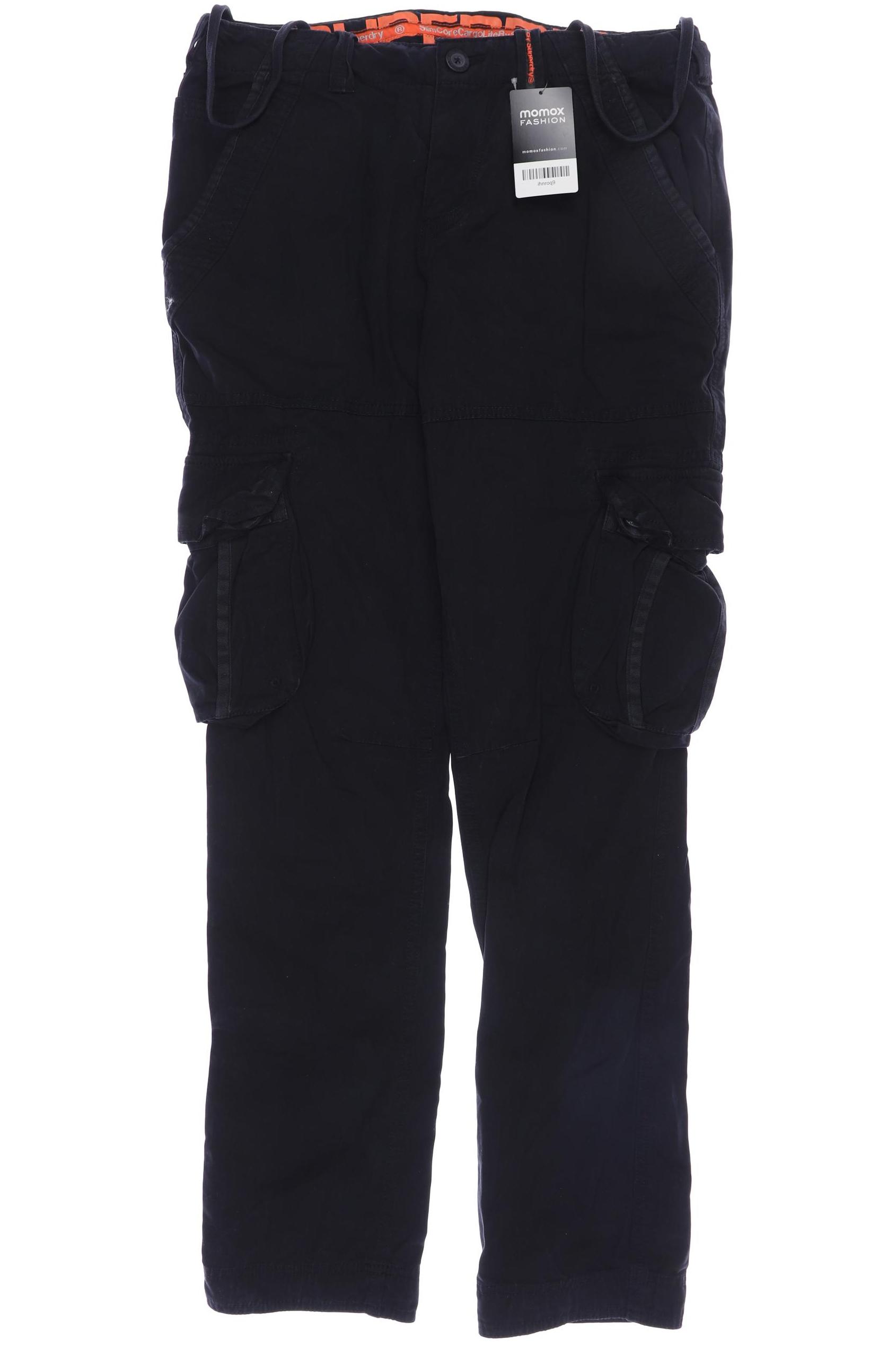 

Superdry Herren Stoffhose, schwarz