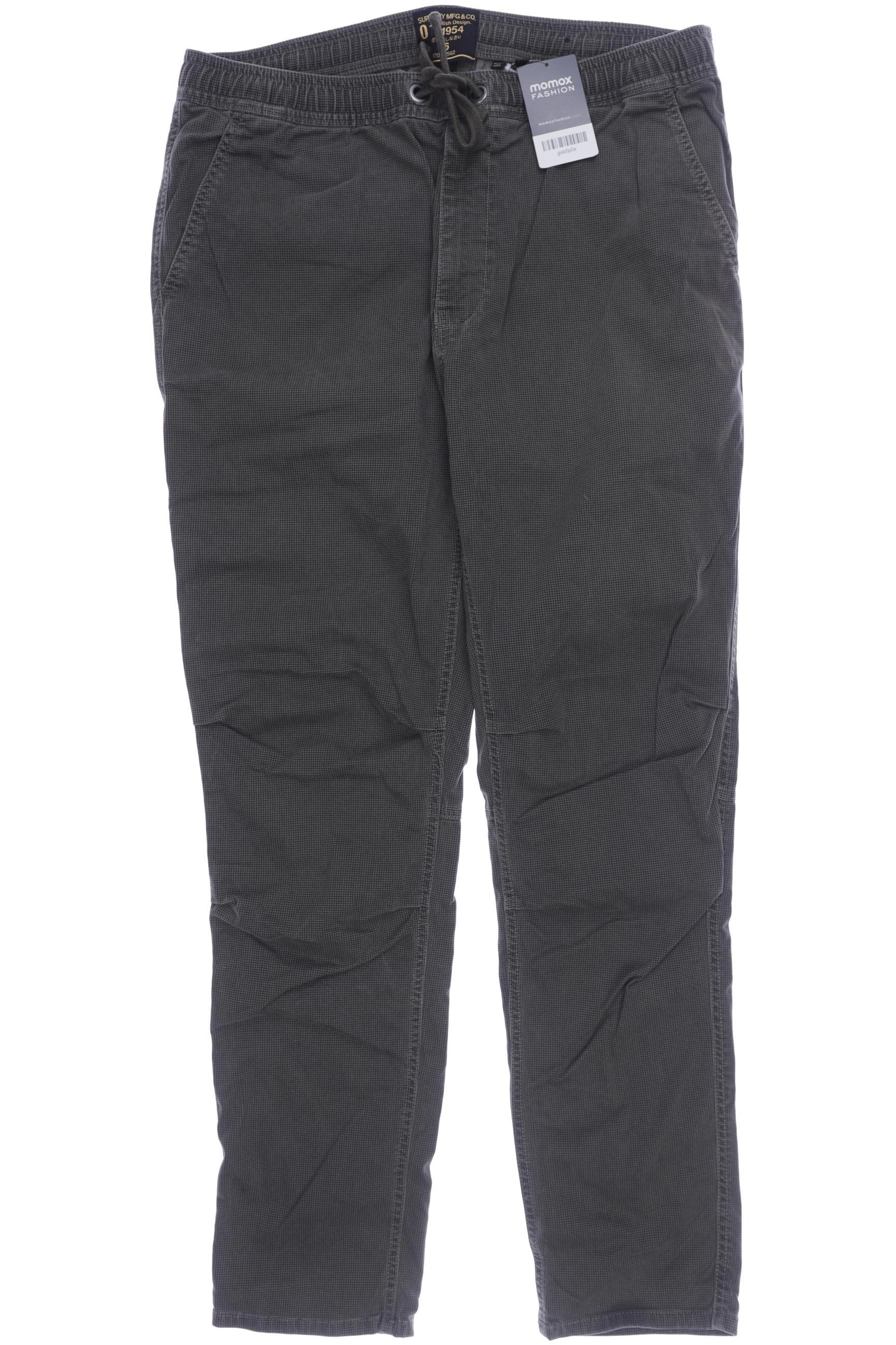 

Superdry Herren Stoffhose, grün, Gr. 0