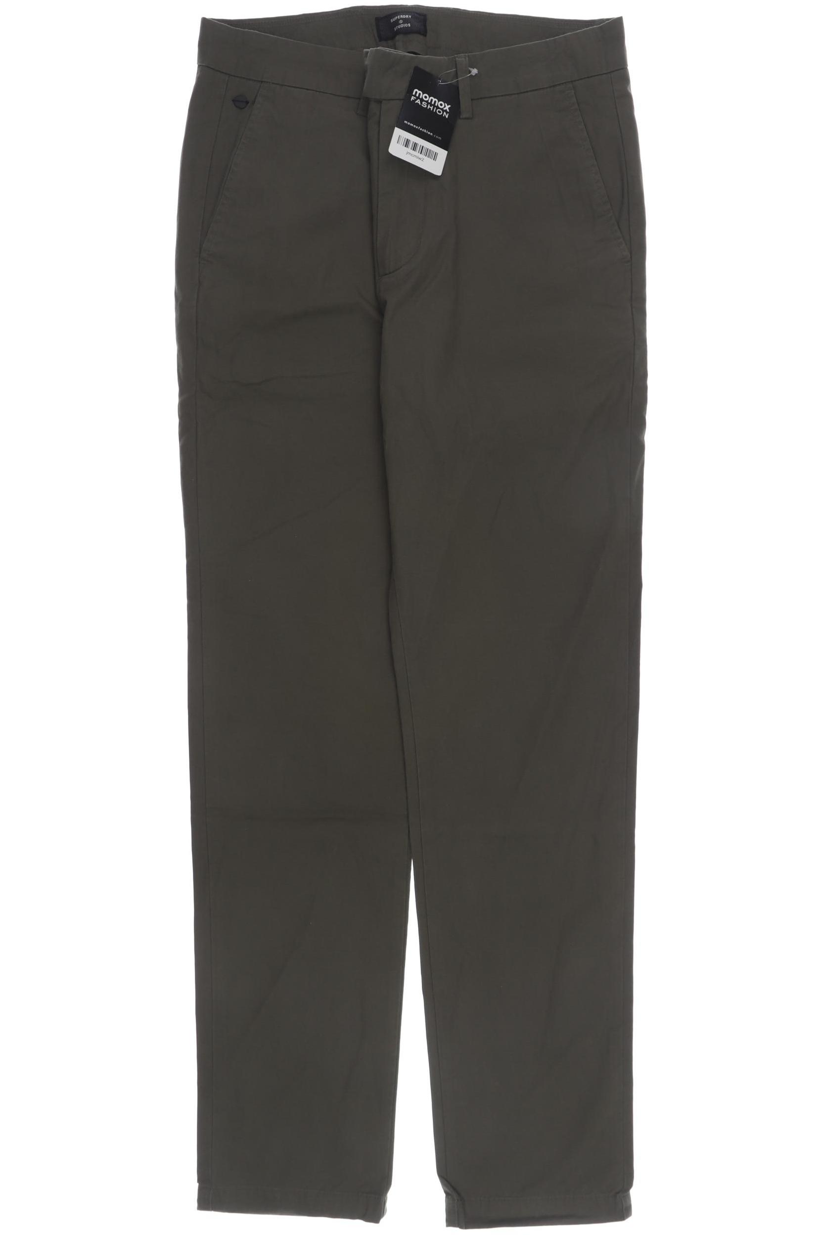 

Superdry Herren Stoffhose, grün