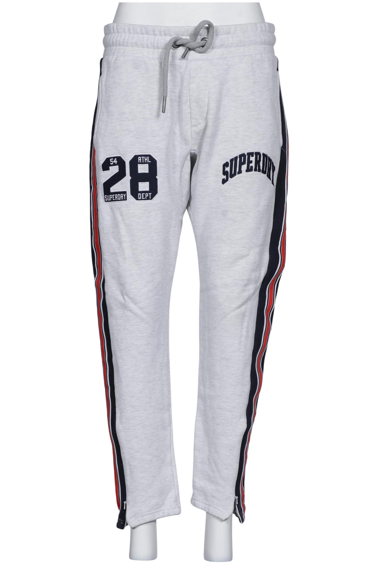 

Superdry Herren Stoffhose, grau, Gr. 0