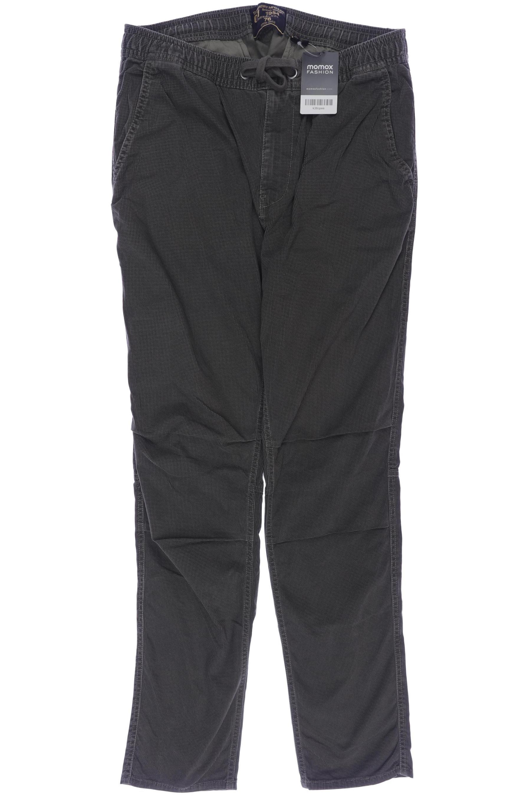 

Superdry Herren Stoffhose, grün, Gr. 0