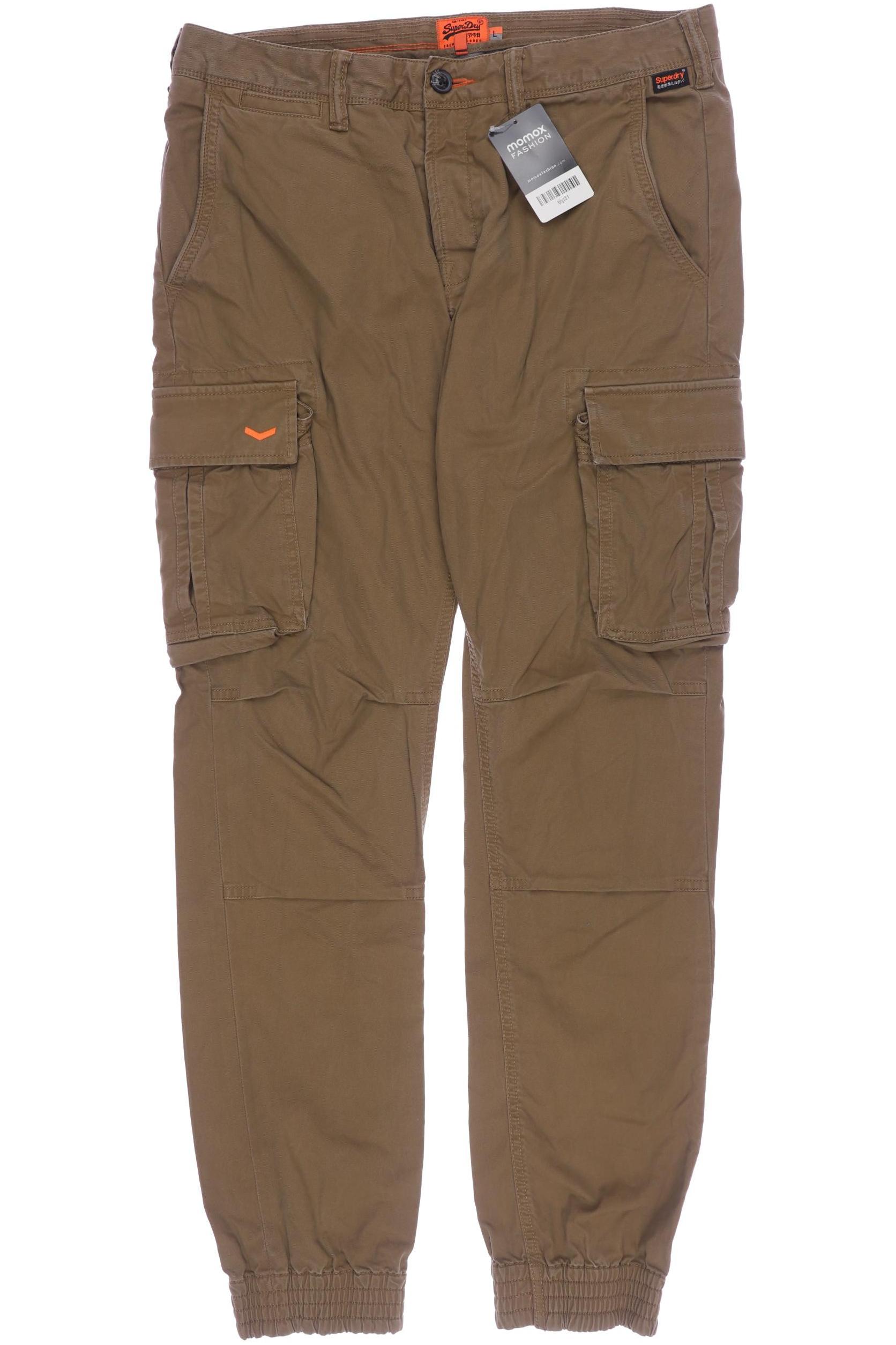 

Superdry Herren Stoffhose, braun, Gr. 0