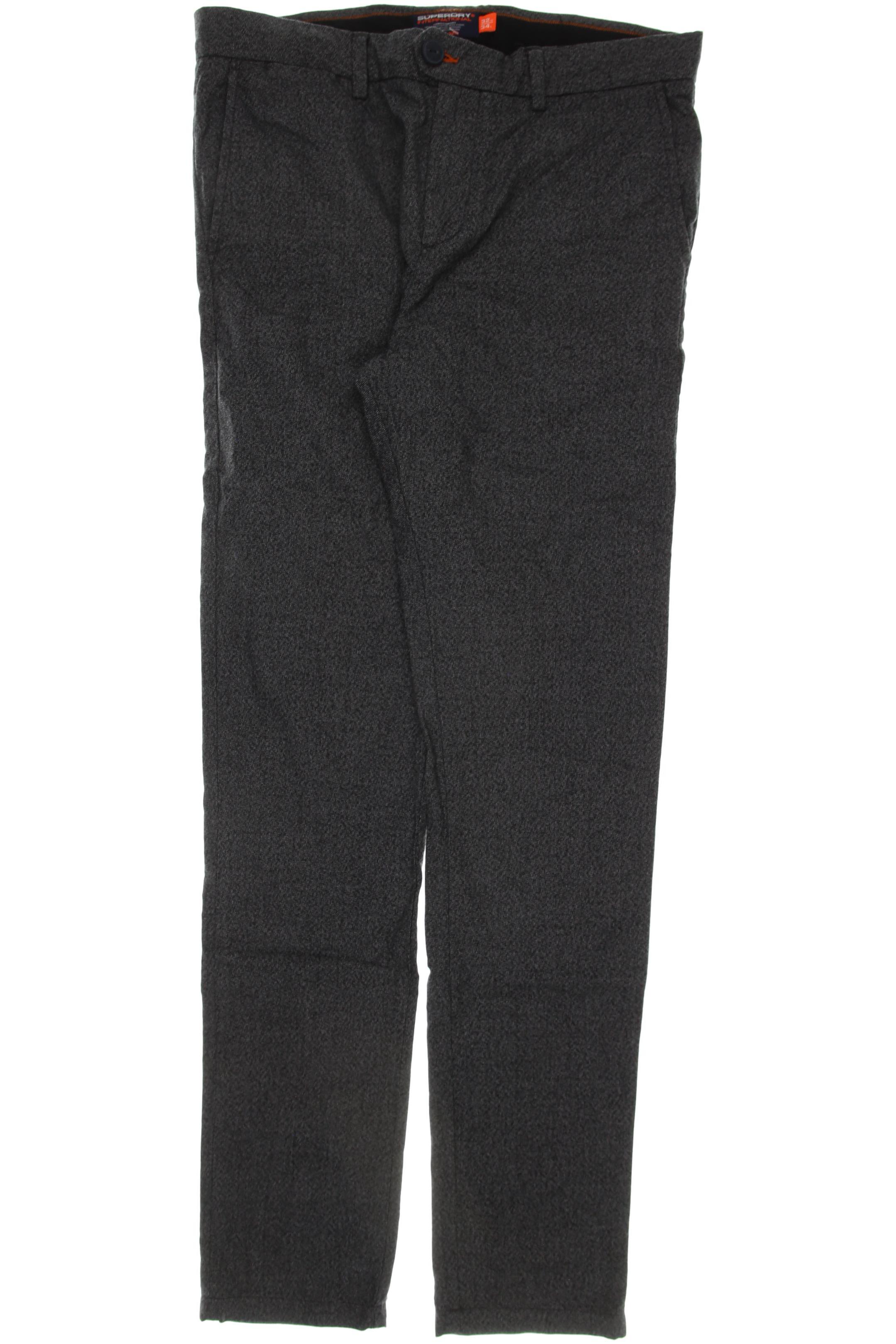 

Superdry Herren Stoffhose, grau, Gr. 32