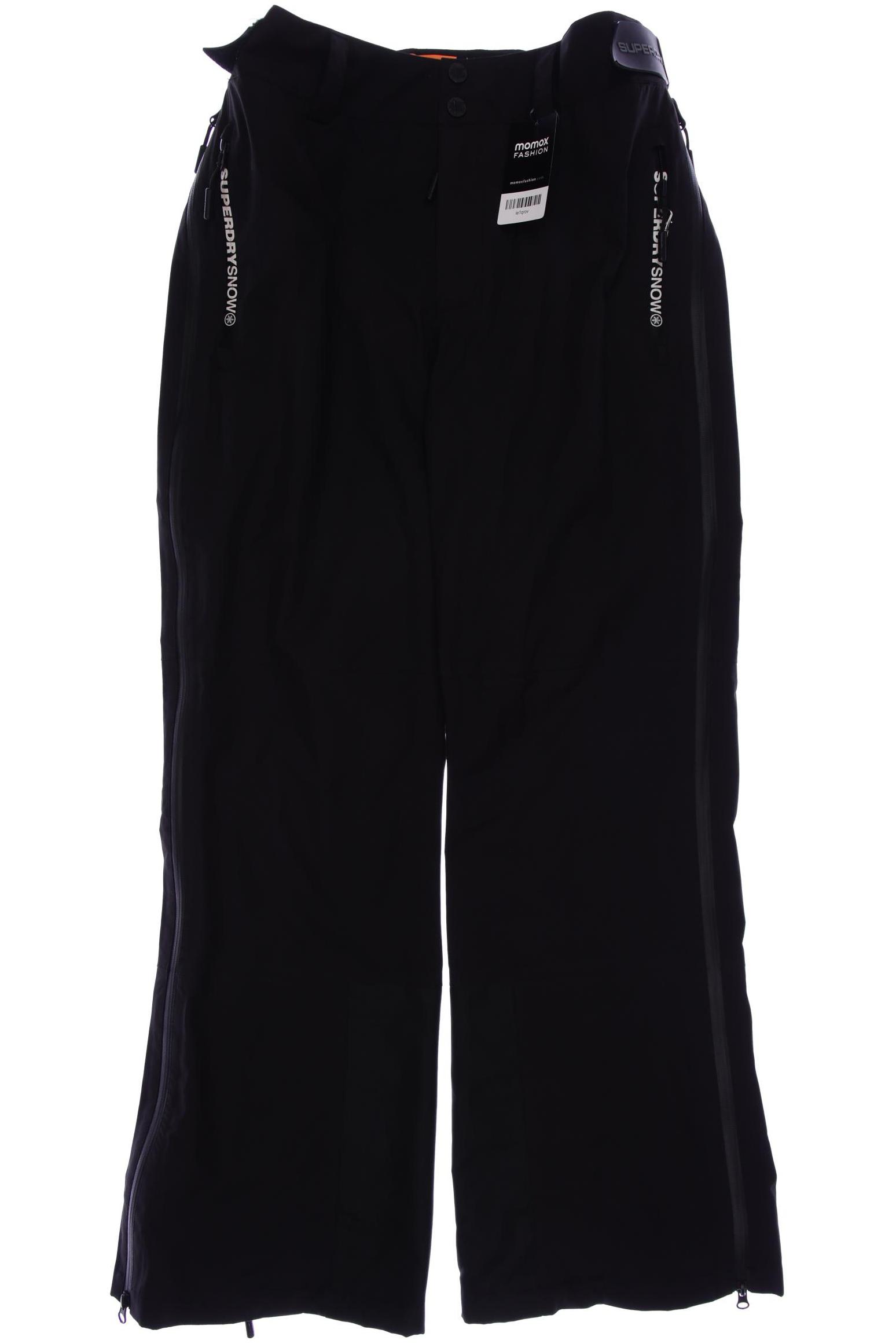 

Superdry Herren Stoffhose, schwarz