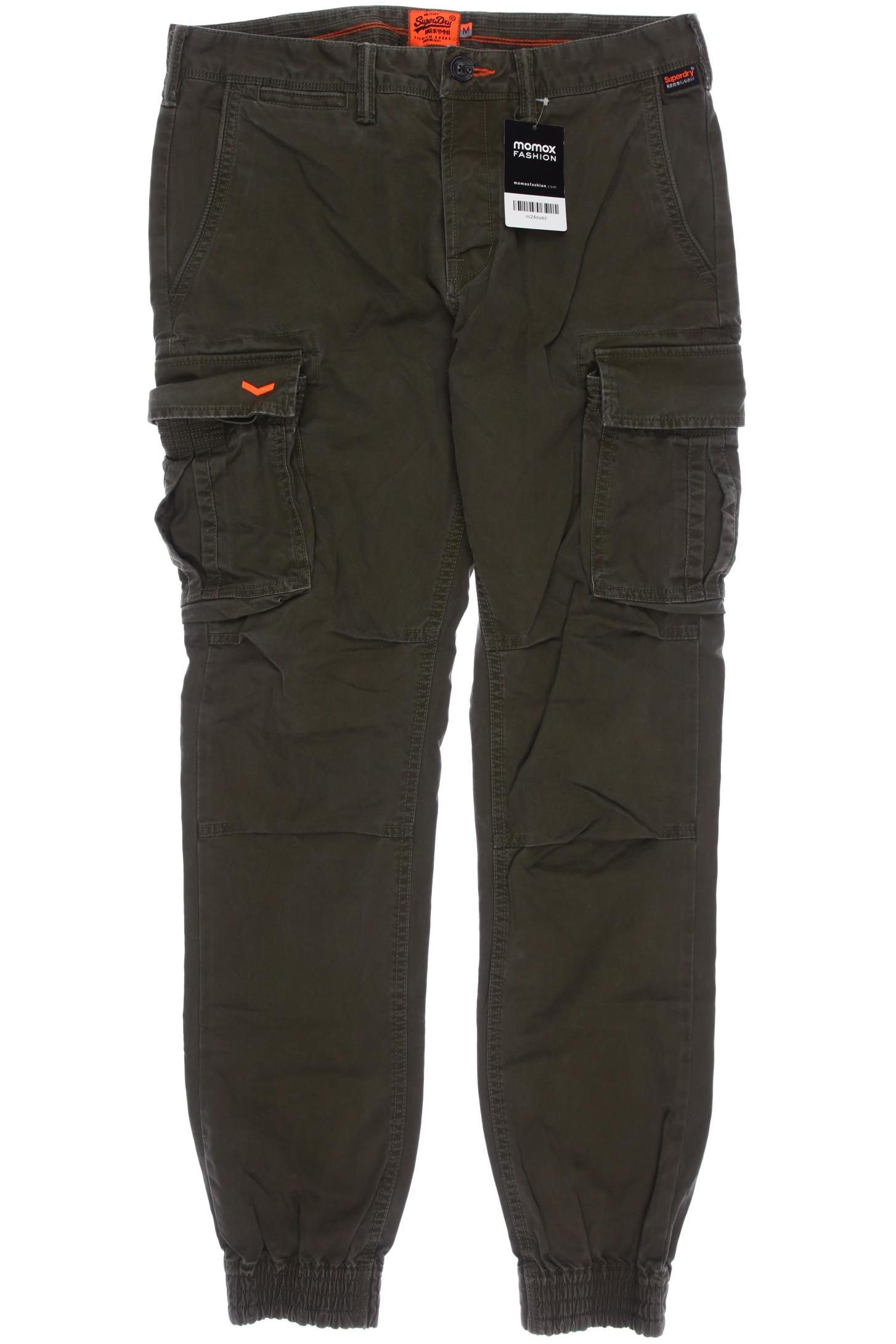 

Superdry Herren Stoffhose, grün, Gr. 0