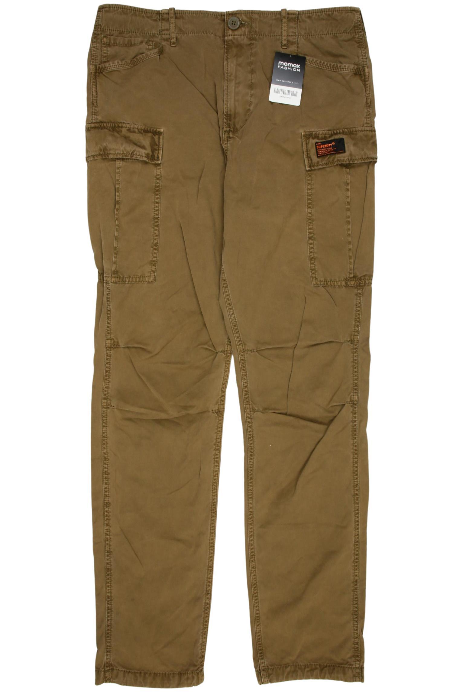 

Superdry Herren Stoffhose, braun, Gr. 33