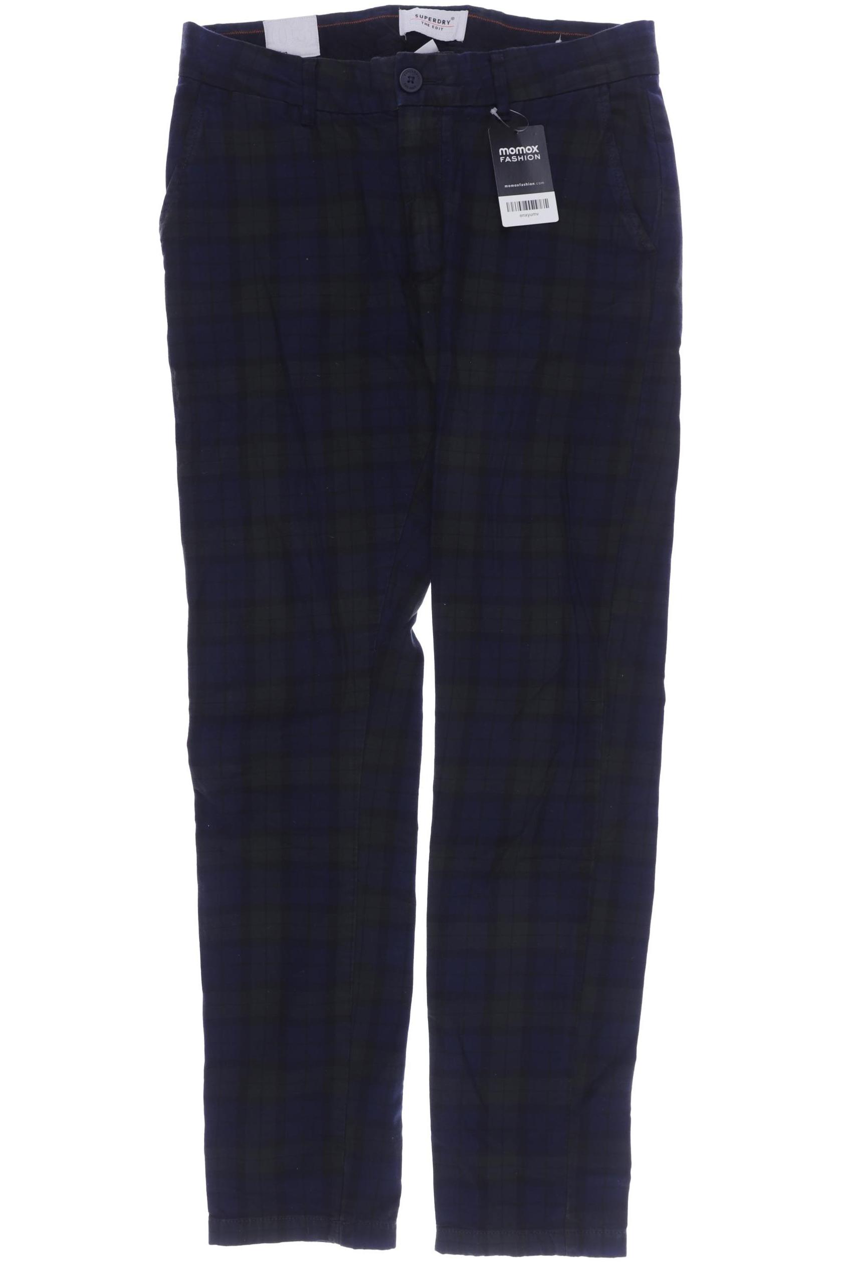 

Superdry Herren Stoffhose, marineblau, Gr. 32
