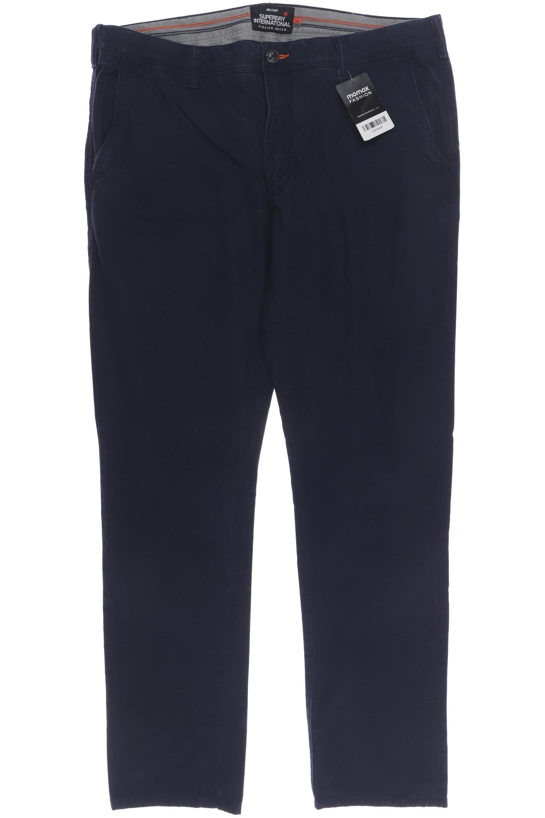

Superdry Herren Stoffhose, marineblau