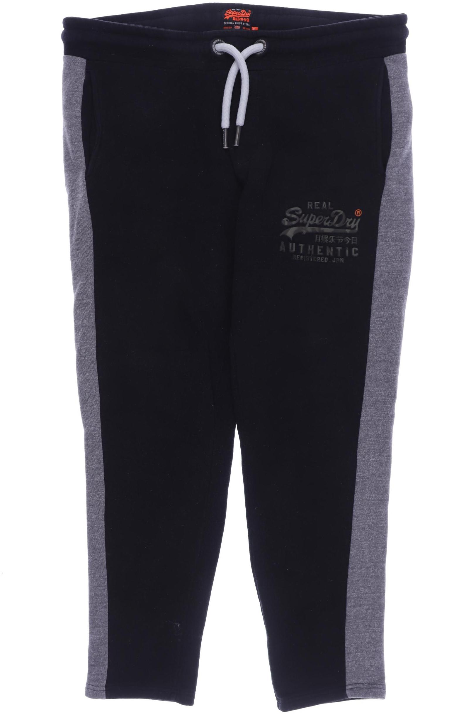 

Superdry Herren Stoffhose, schwarz