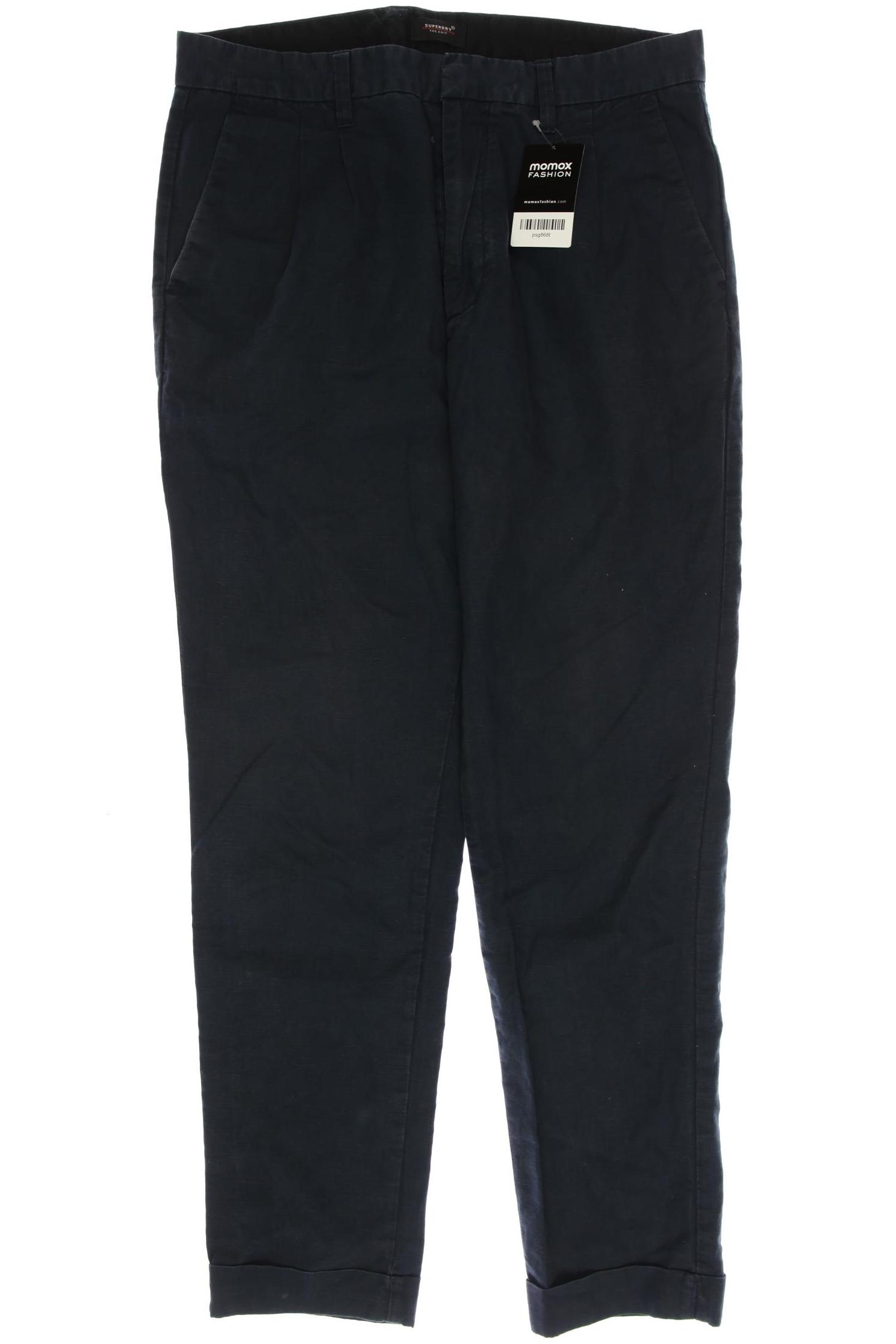 

Superdry Herren Stoffhose, marineblau