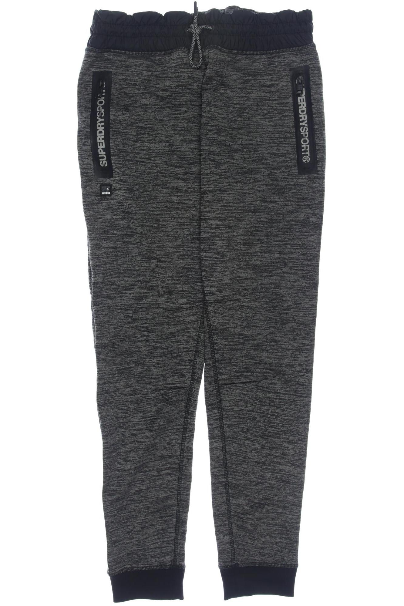 

Superdry Herren Stoffhose, schwarz, Gr. 0
