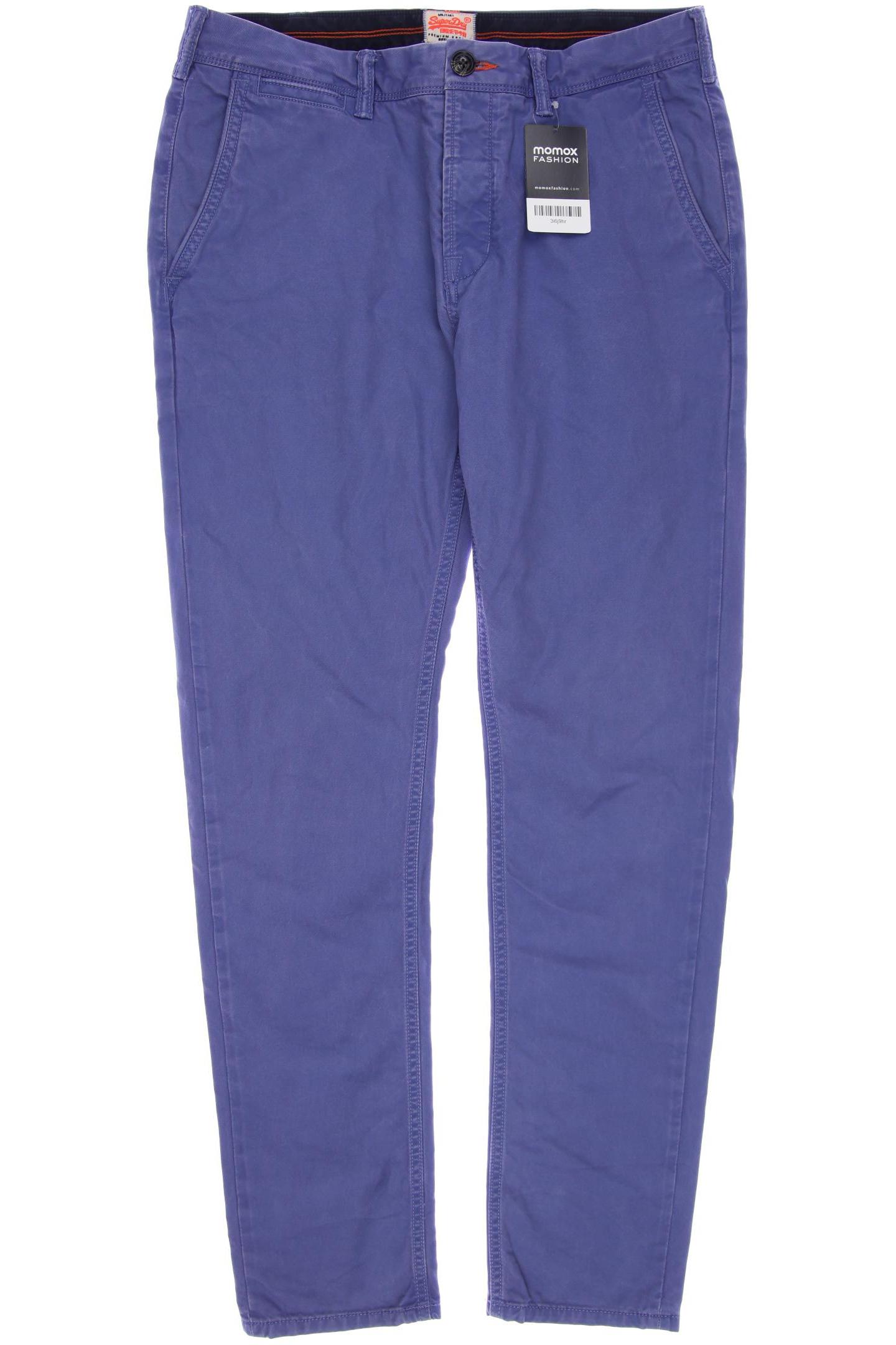 

Superdry Herren Stoffhose, blau, Gr. 0