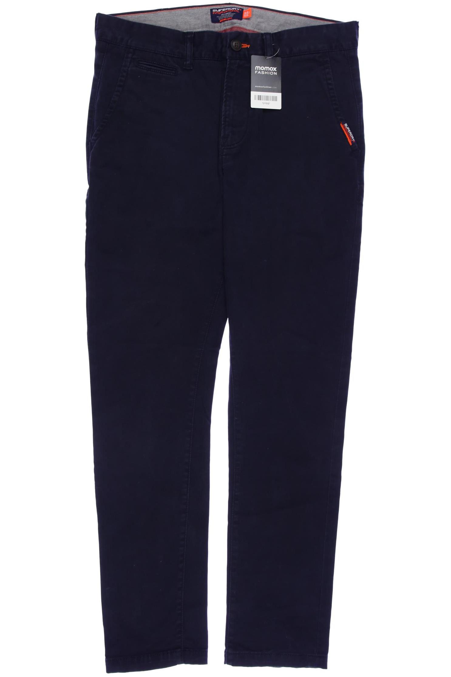 

Superdry Herren Stoffhose, marineblau, Gr. 32