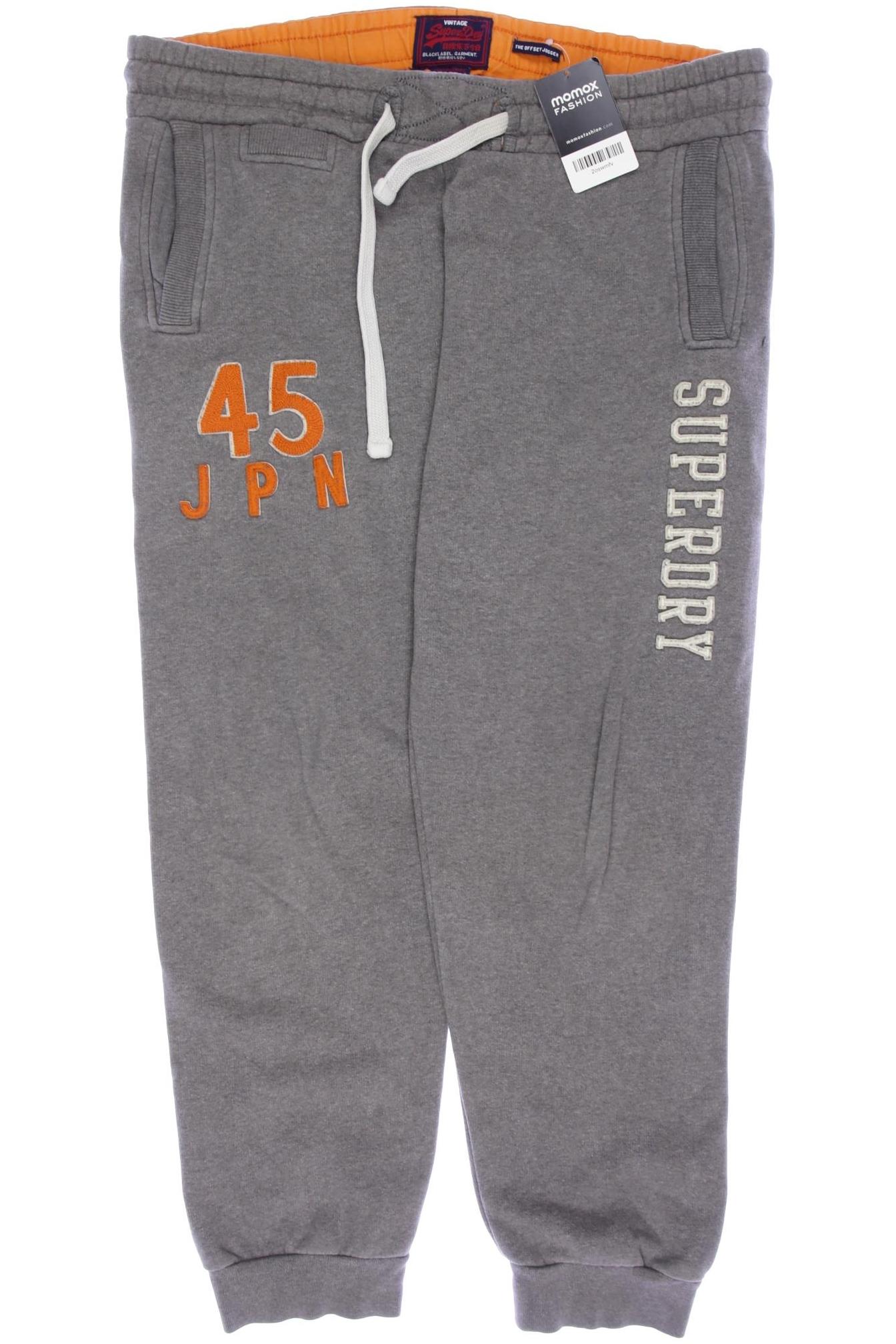 

Superdry Herren Stoffhose, grau, Gr. 0