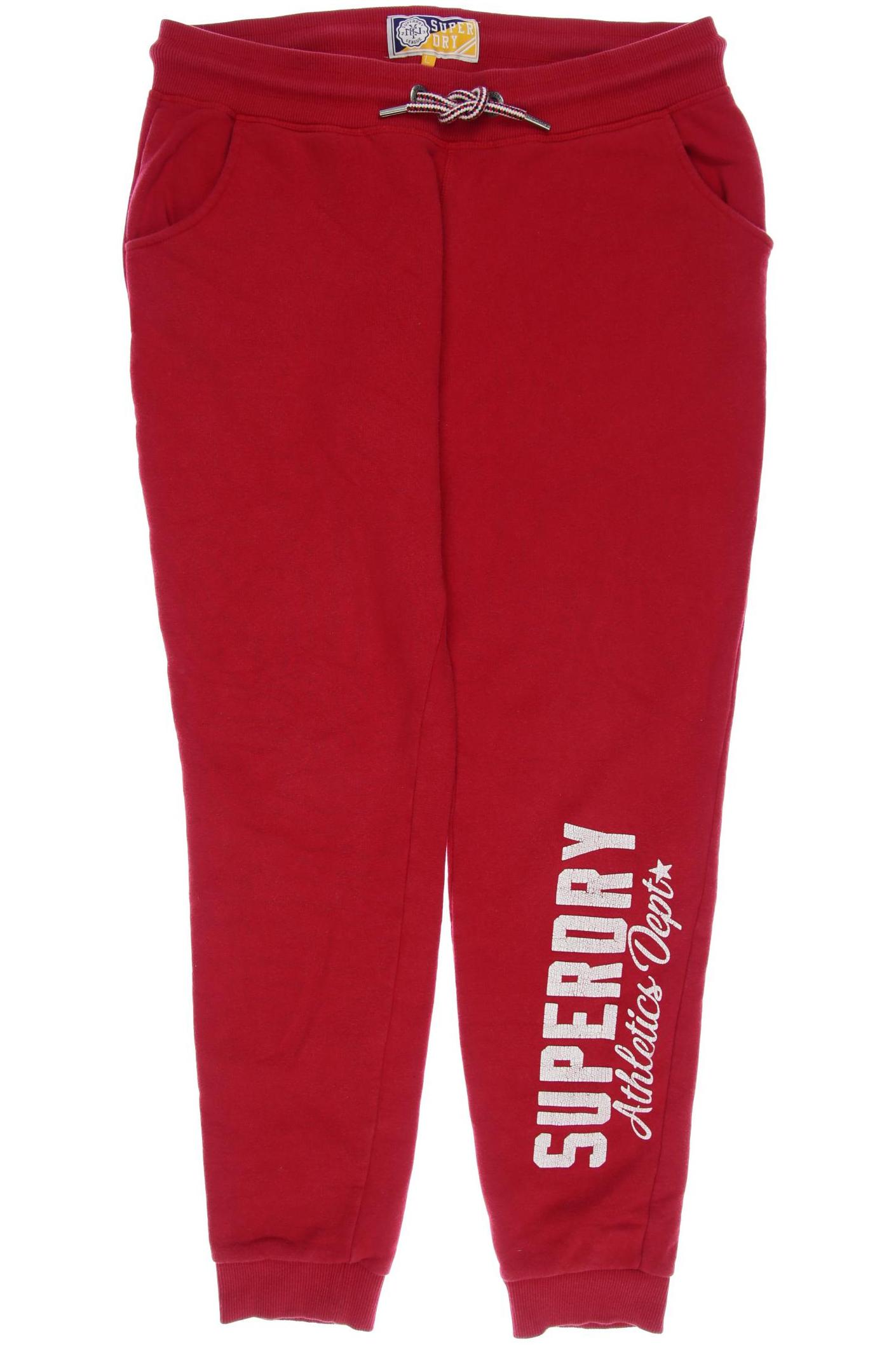 

Superdry Herren Stoffhose, rot