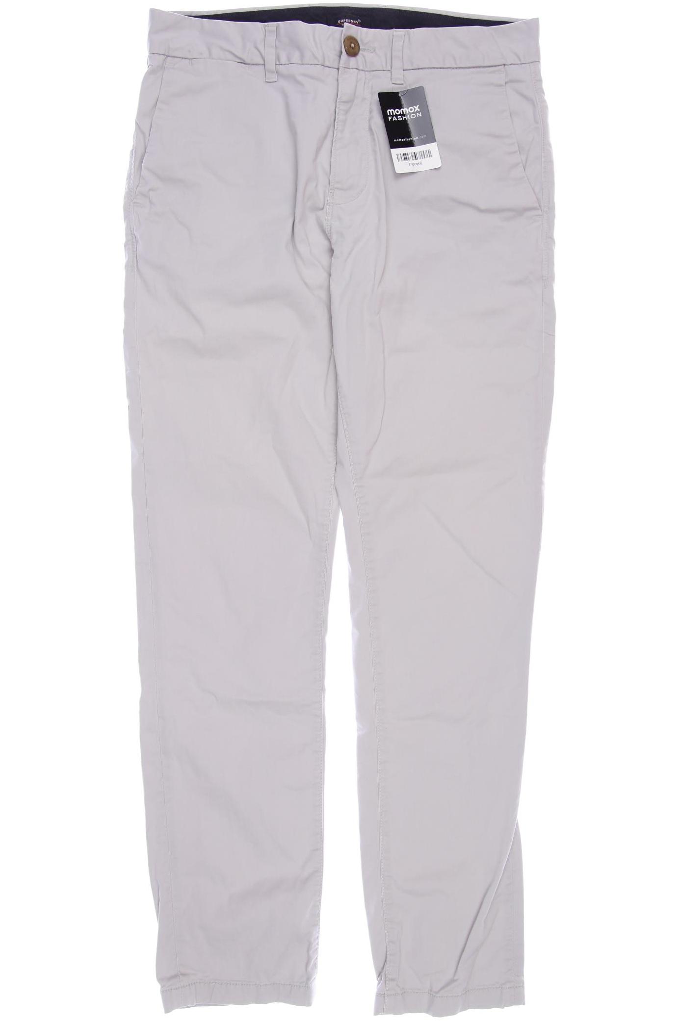 

Superdry Herren Stoffhose, grau, Gr. 48