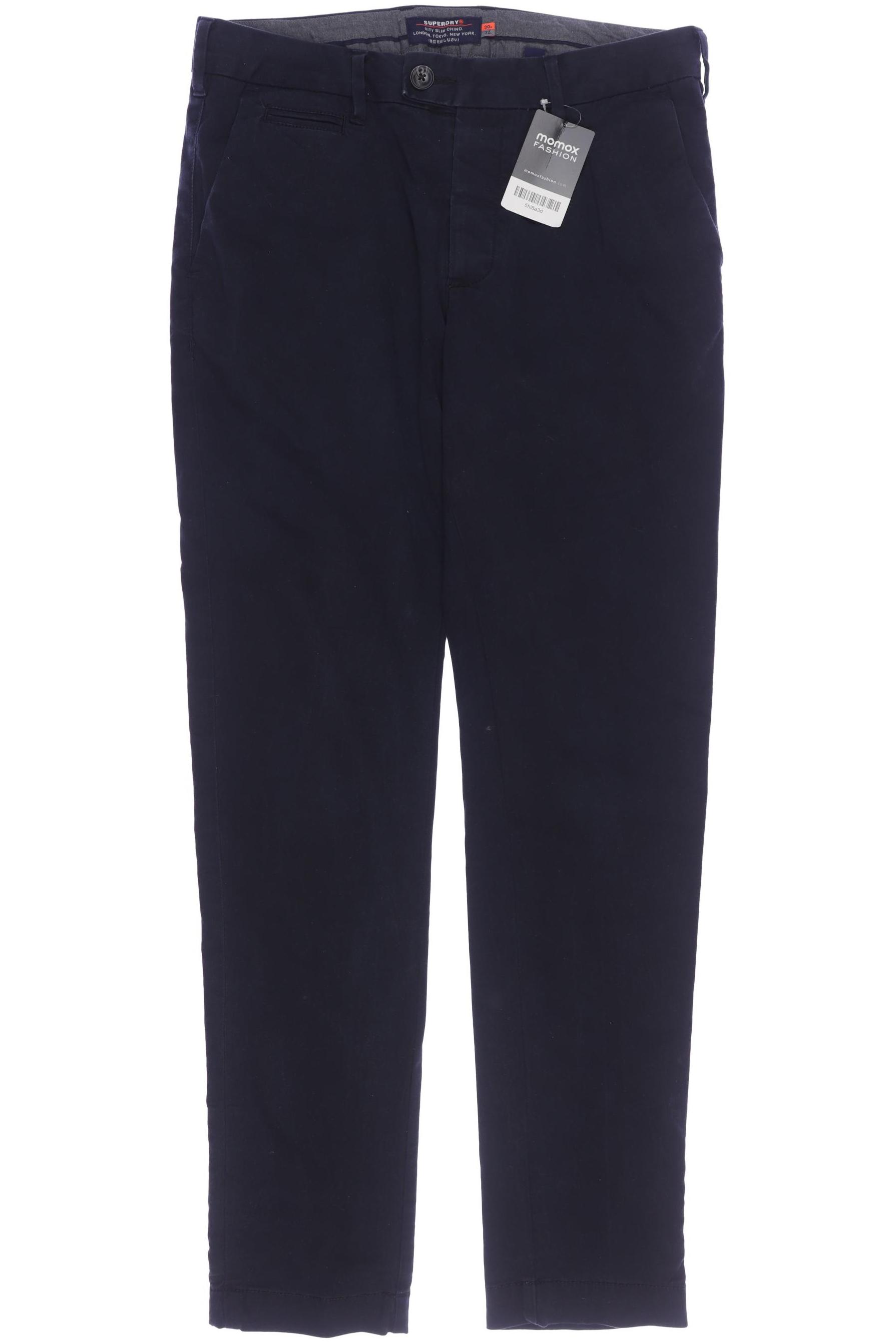 

Superdry Herren Stoffhose, marineblau, Gr. 30