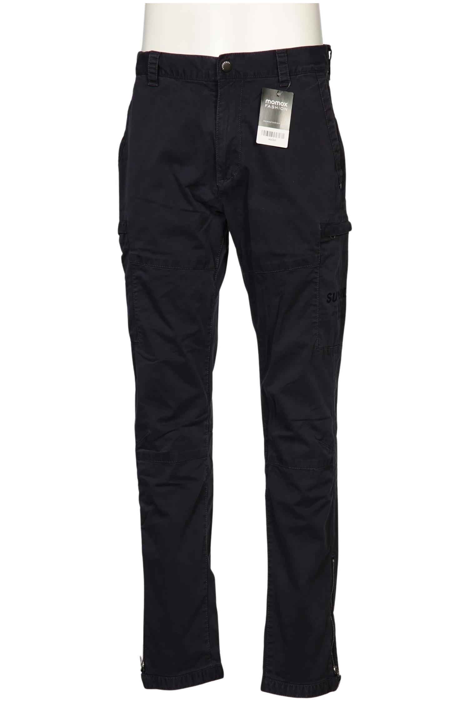 

Superdry Herren Stoffhose, marineblau, Gr. 30