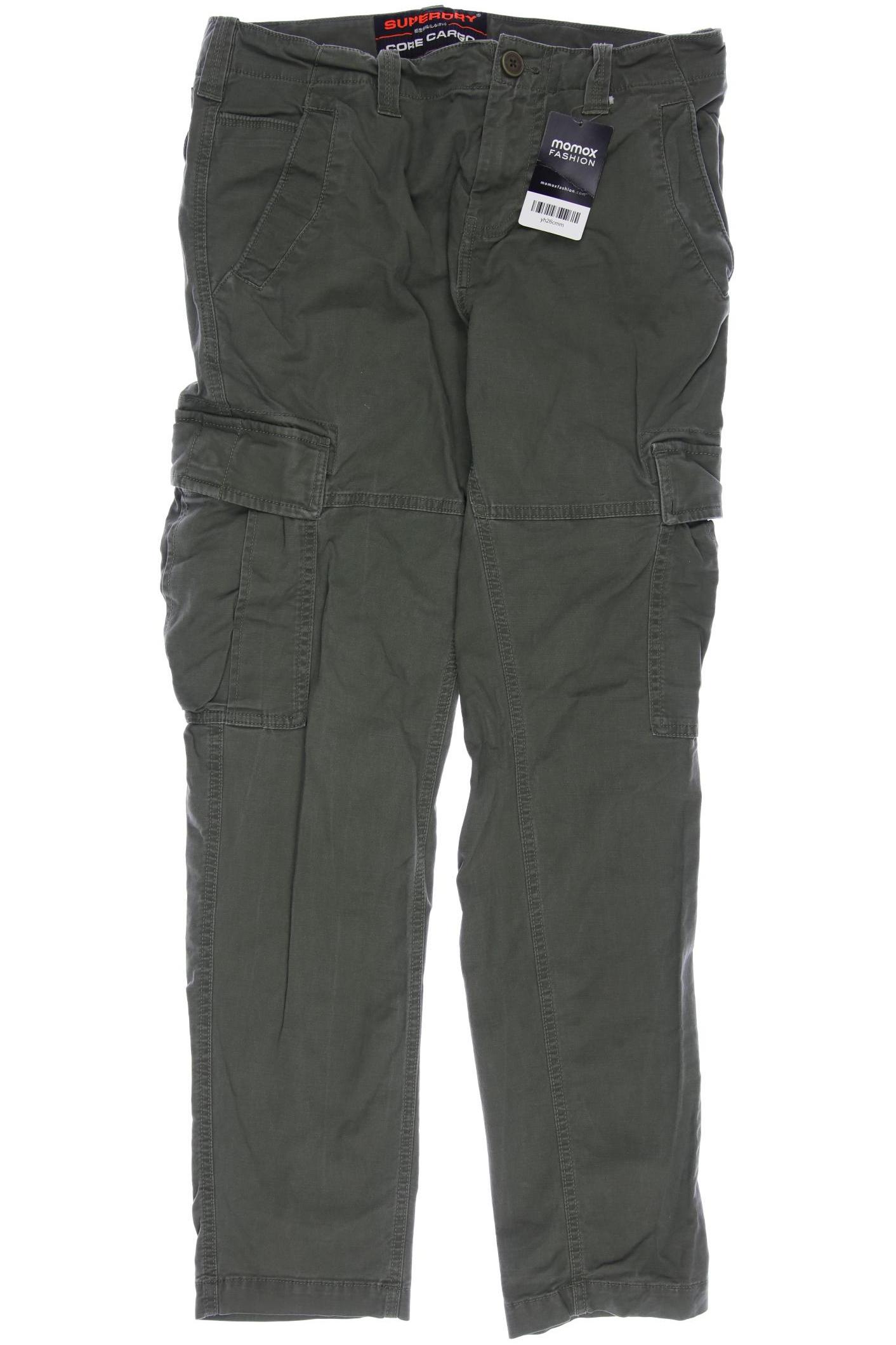 

Superdry Herren Stoffhose, grün