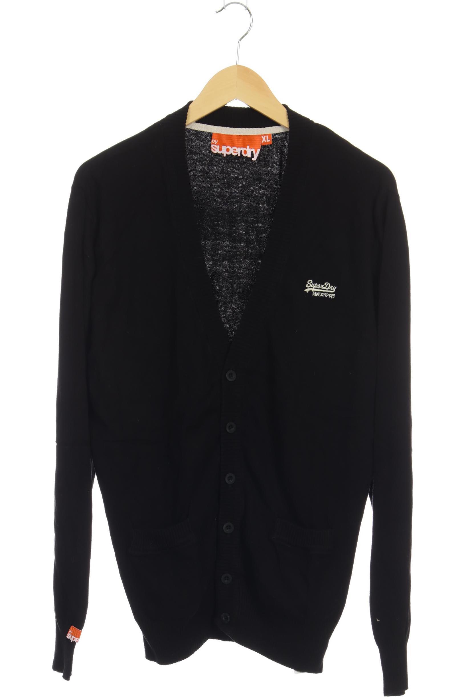 Thumbnail - Superdry Herren Strickjacke, schwarz, Gr.