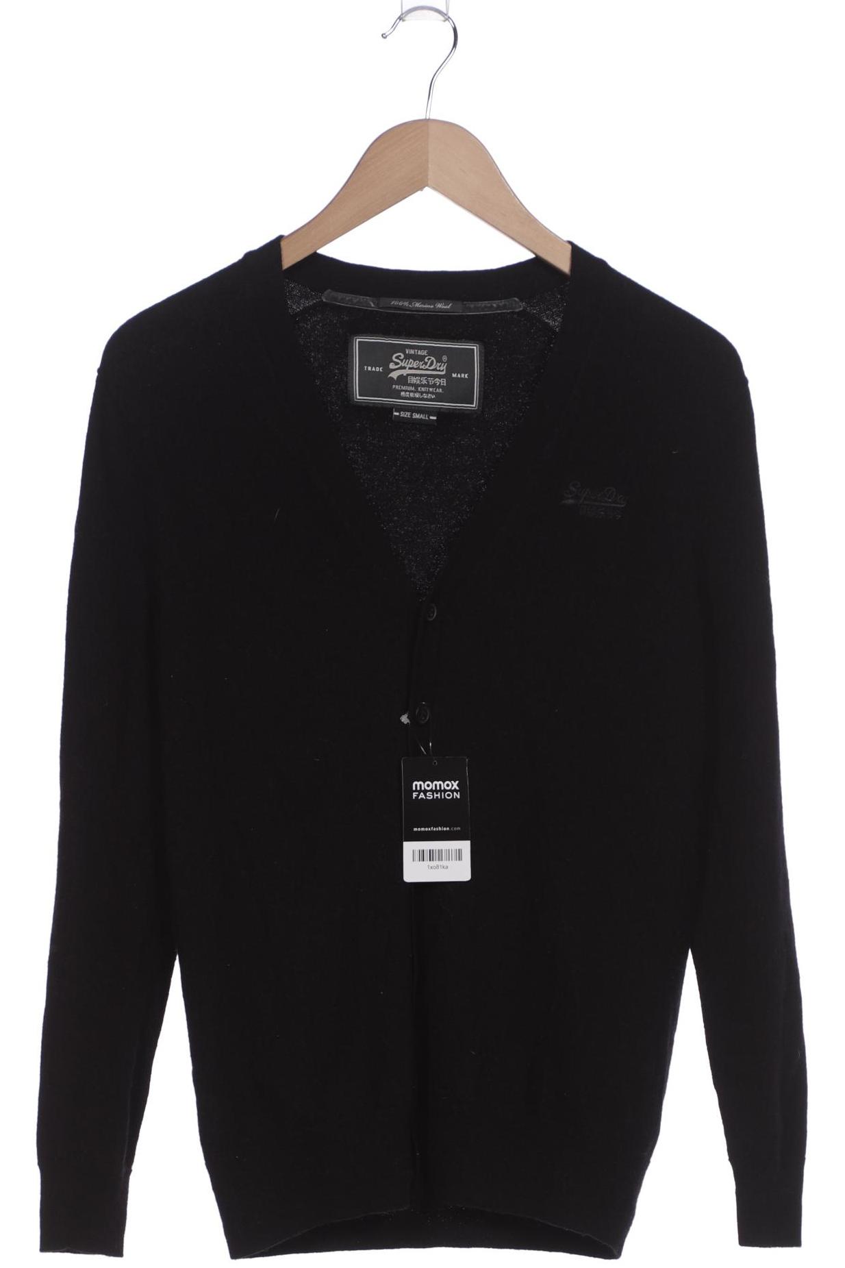 

Superdry Herren Strickjacke, schwarz, Gr. 46