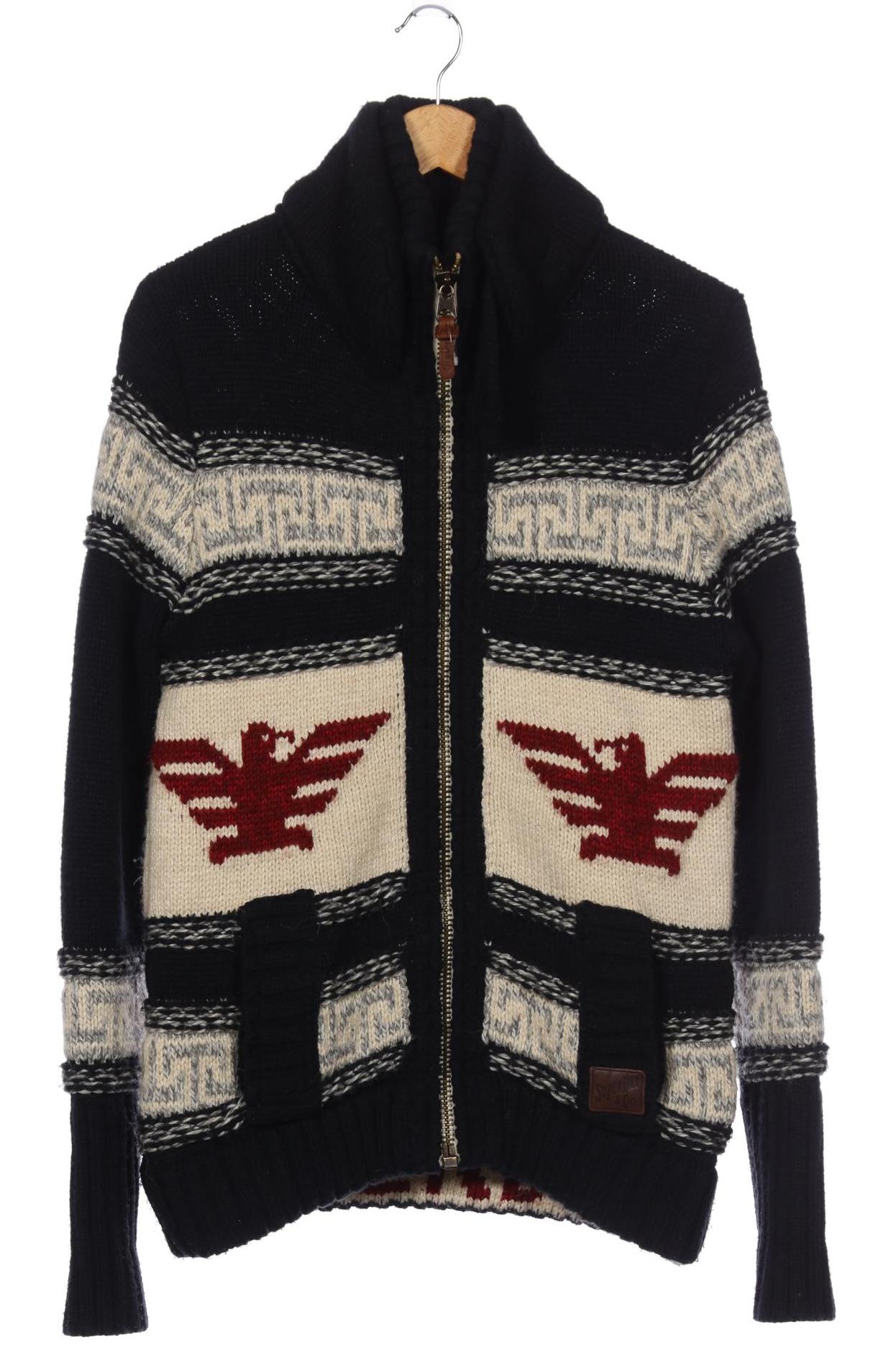 

Superdry Herren Strickjacke, schwarz, Gr. 52