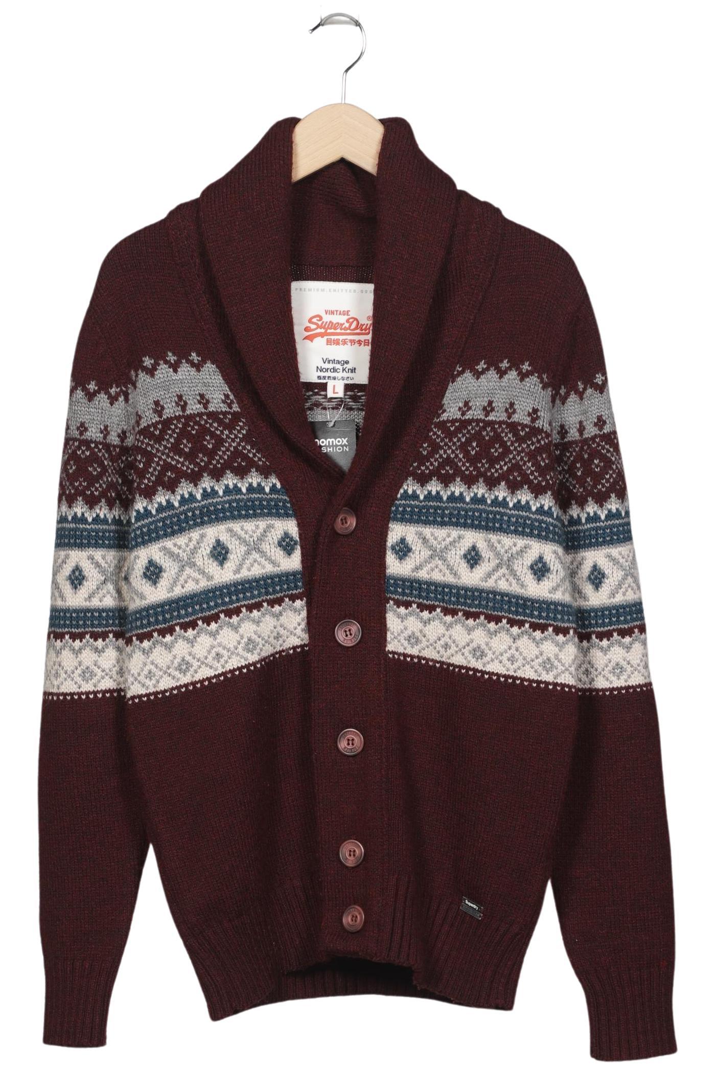 Thumbnail - Superdry Herren Strickjacke, mehrfarbig, Gr. 52