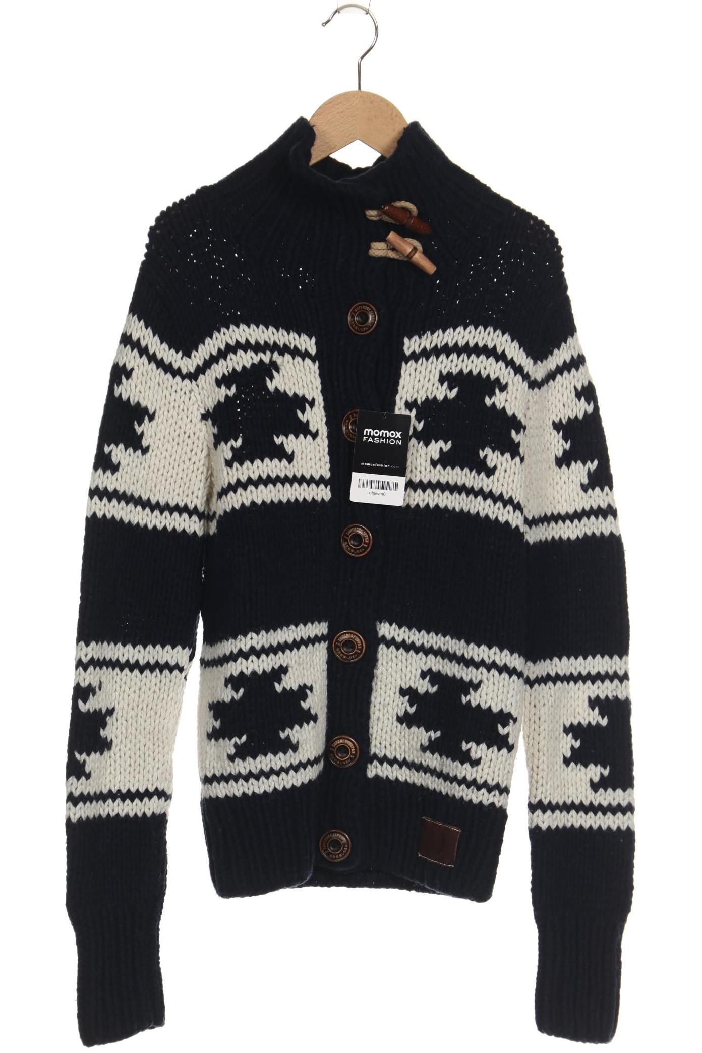 

Superdry Herren Strickjacke, marineblau, Gr. 48