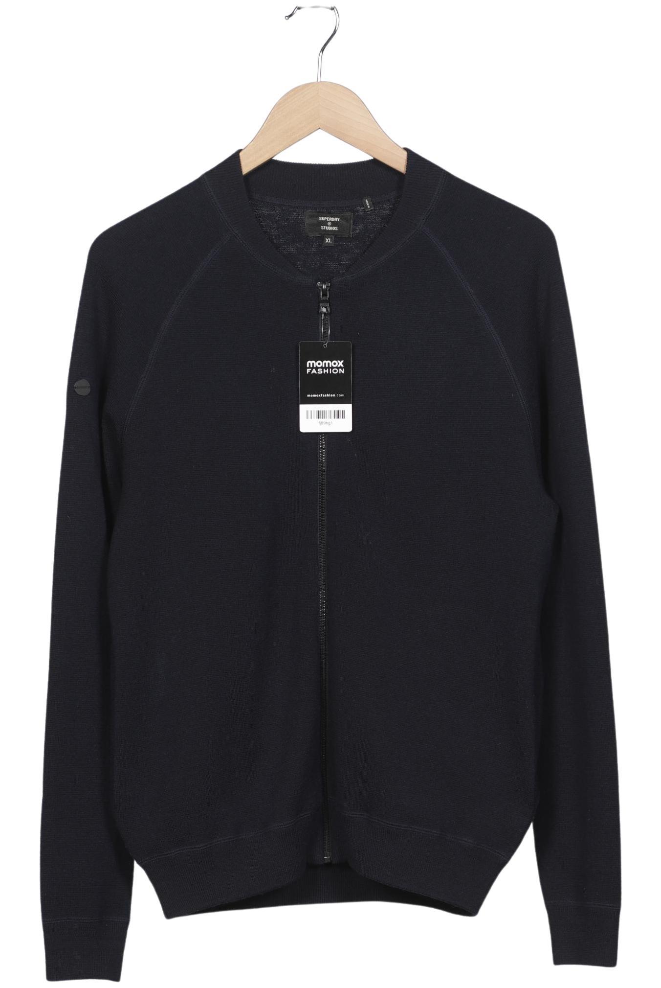 Thumbnail - Superdry Herren Strickjacke, marineblau, Gr. 48