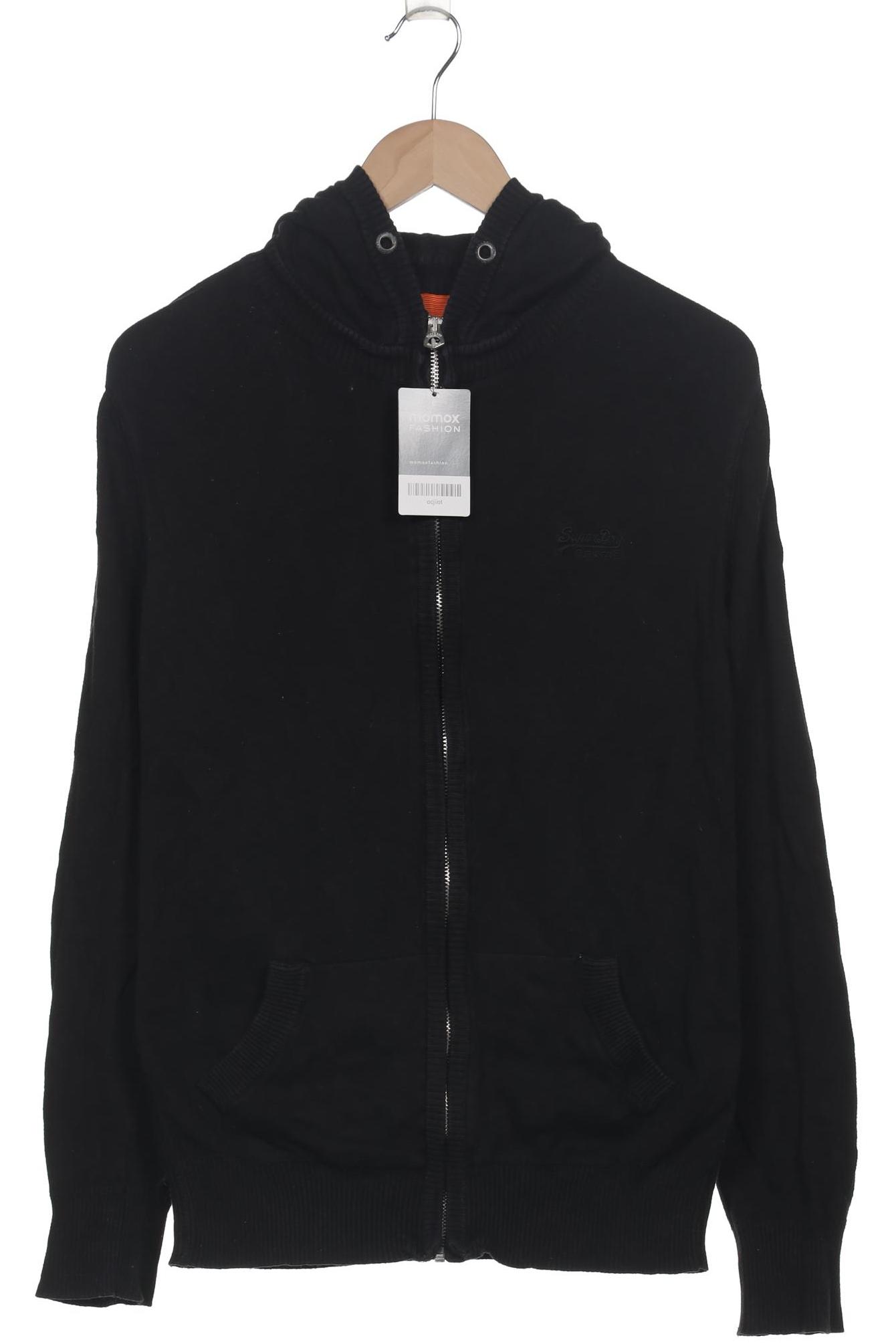 

Superdry Herren Strickjacke, schwarz, Gr. 48